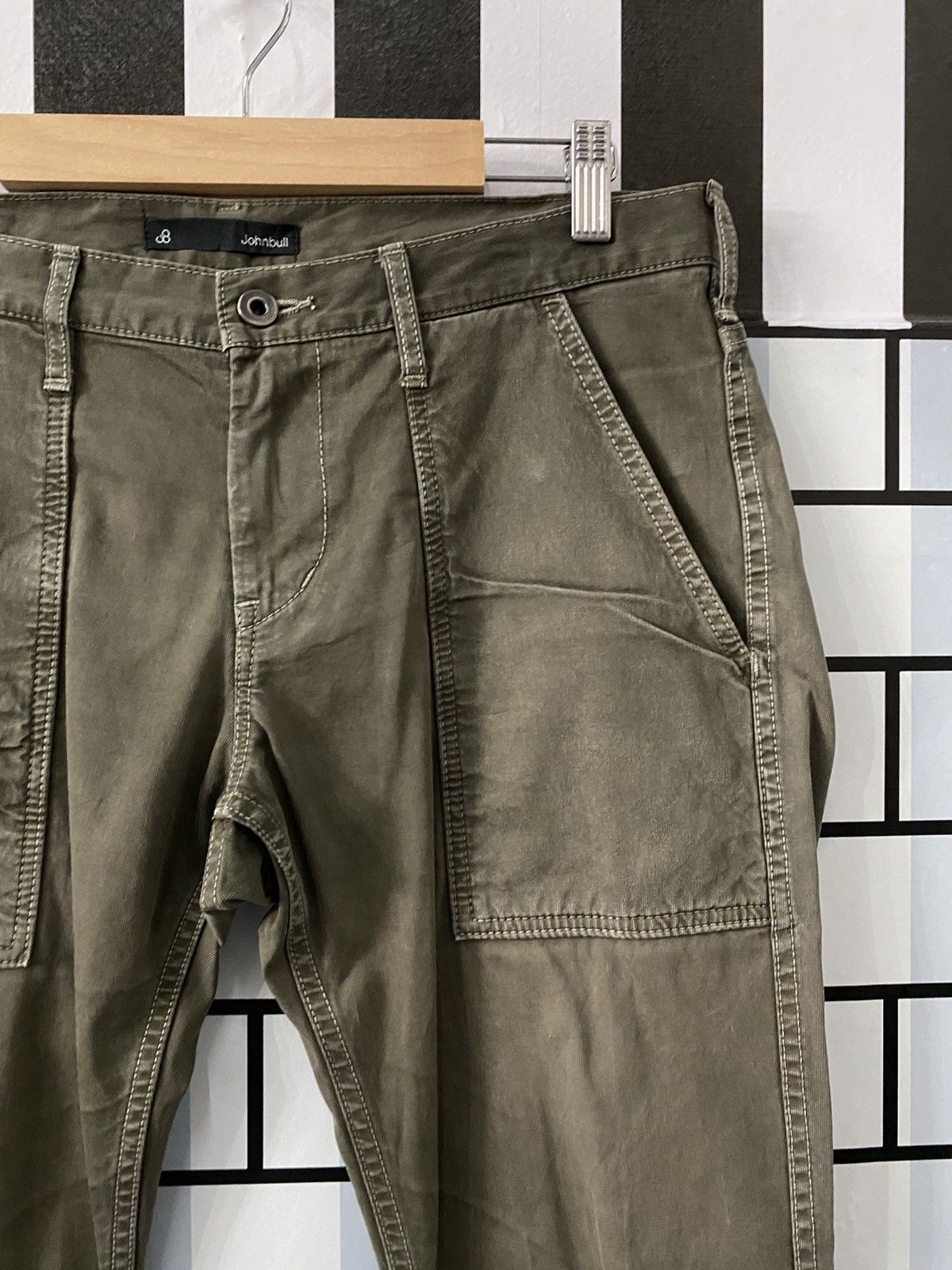 Johnbull × Vintage Vintage John Bull Bush Pants Faded Olive Size US 32 / EU 48 - 6 Thumbnail