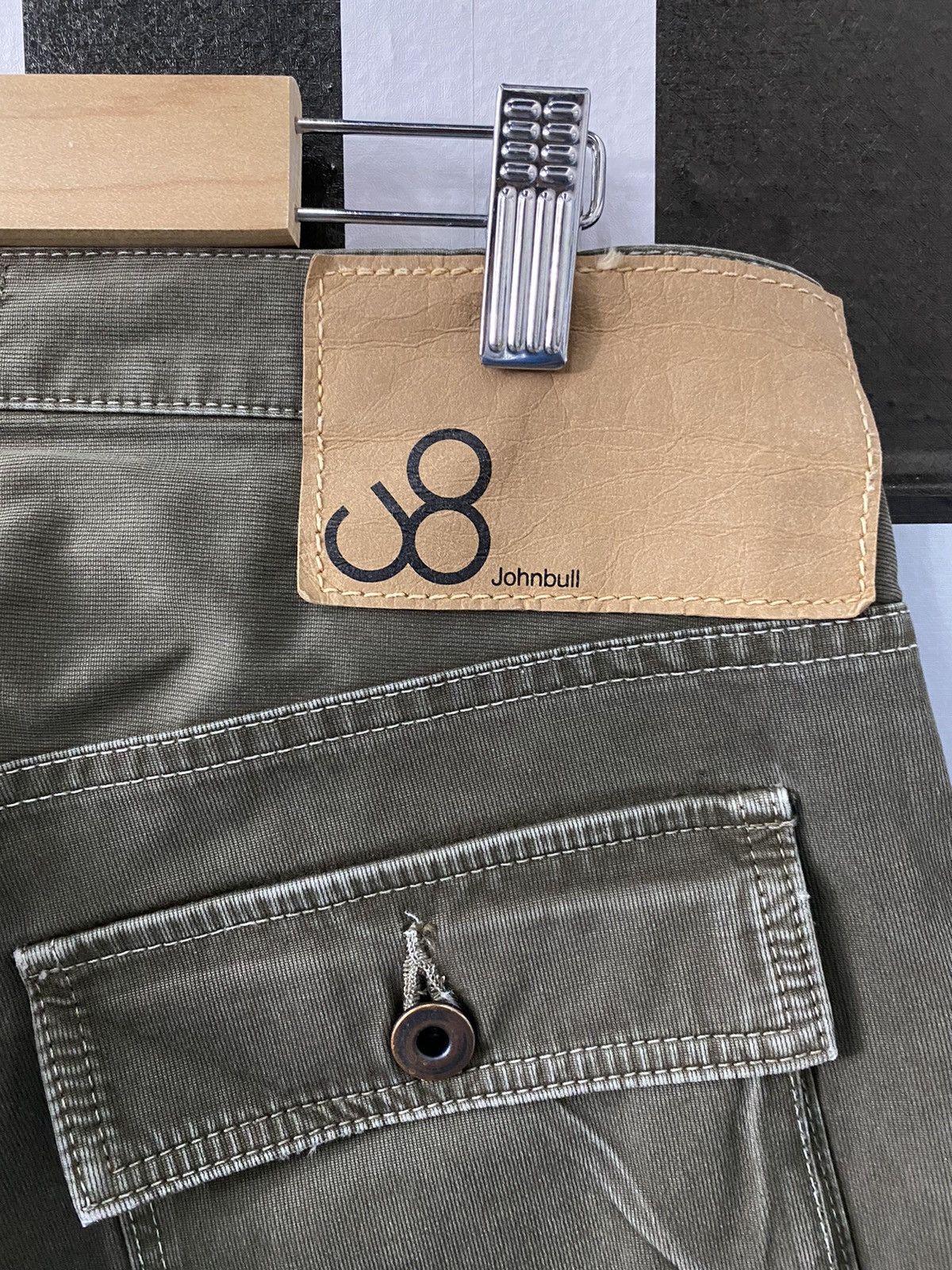 Johnbull × Vintage Vintage John Bull Bush Pants Faded Olive Size US 32 / EU 48 - 13 Thumbnail