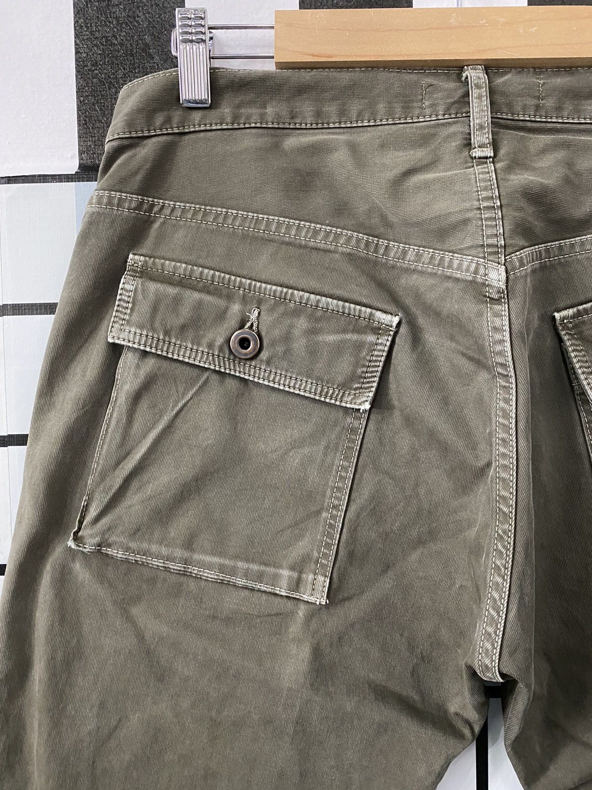 Johnbull × Vintage Vintage John Bull Bush Pants Faded Olive Size US 32 / EU 48 - 10 Thumbnail
