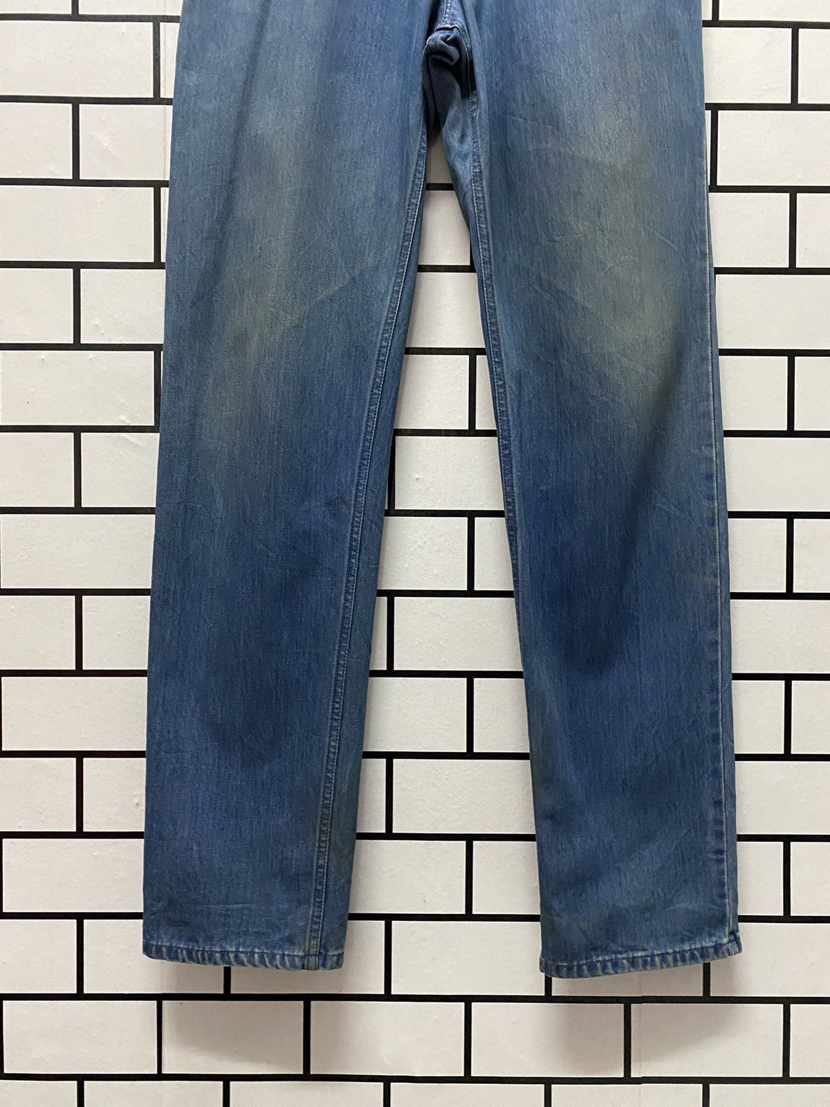 Ermenegildo Zegna × Vintage Vintage Ermenegildo Zegna Chambray Denim Pants Regular Fit Size US 32 / EU 48 - 5 Thumbnail