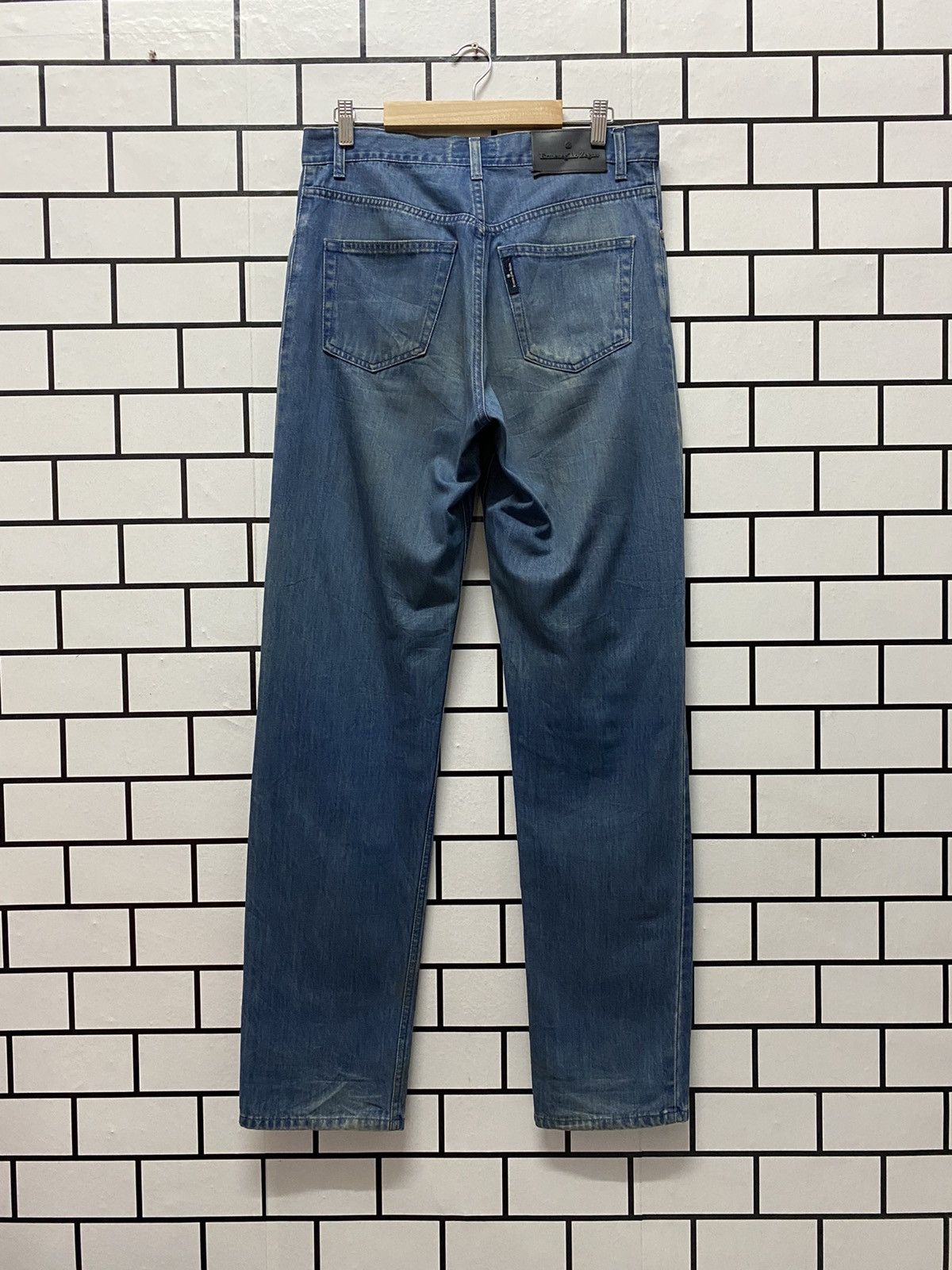 Ermenegildo Zegna × Vintage Vintage Ermenegildo Zegna Chambray Denim Pants Regular Fit Size US 32 / EU 48 - 2 Thumbnail