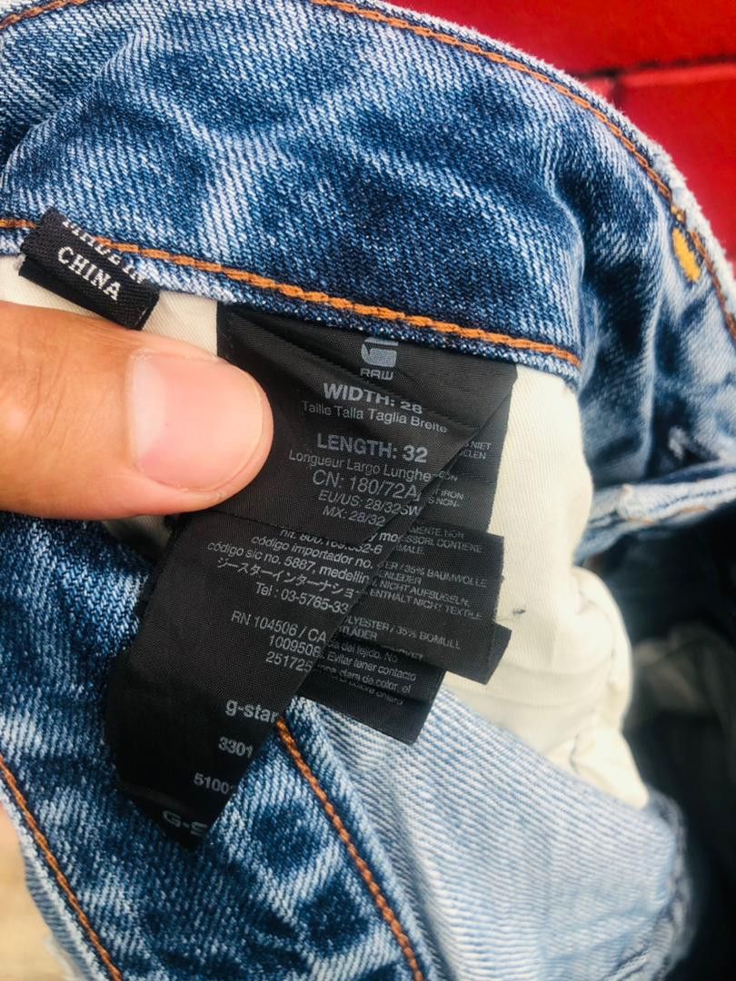 G-Star × Japanese Brand Vintage G-star Japanese Designer Fashion Style Size US 28 / EU 44 - 9 Thumbnail