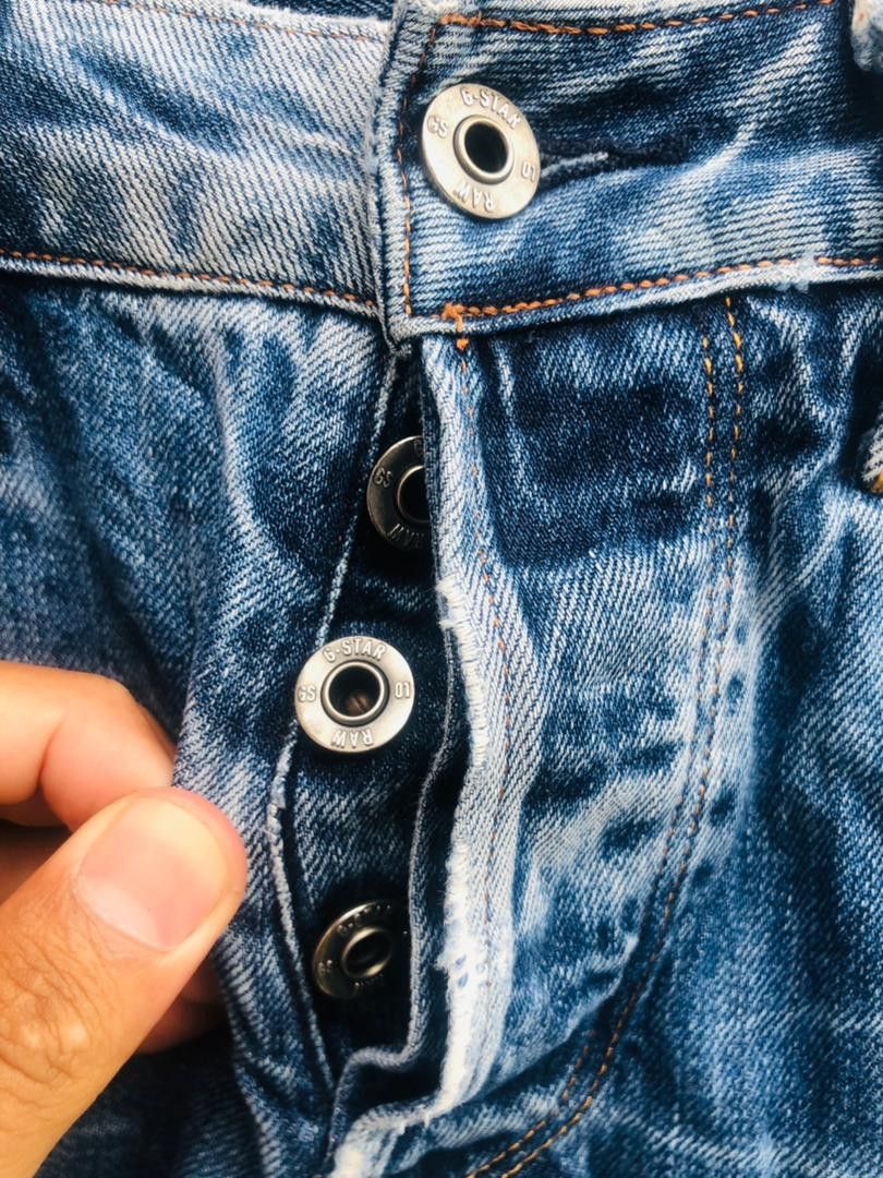 G-Star × Japanese Brand Vintage G-star Japanese Designer Fashion Style Size US 28 / EU 44 - 6 Thumbnail