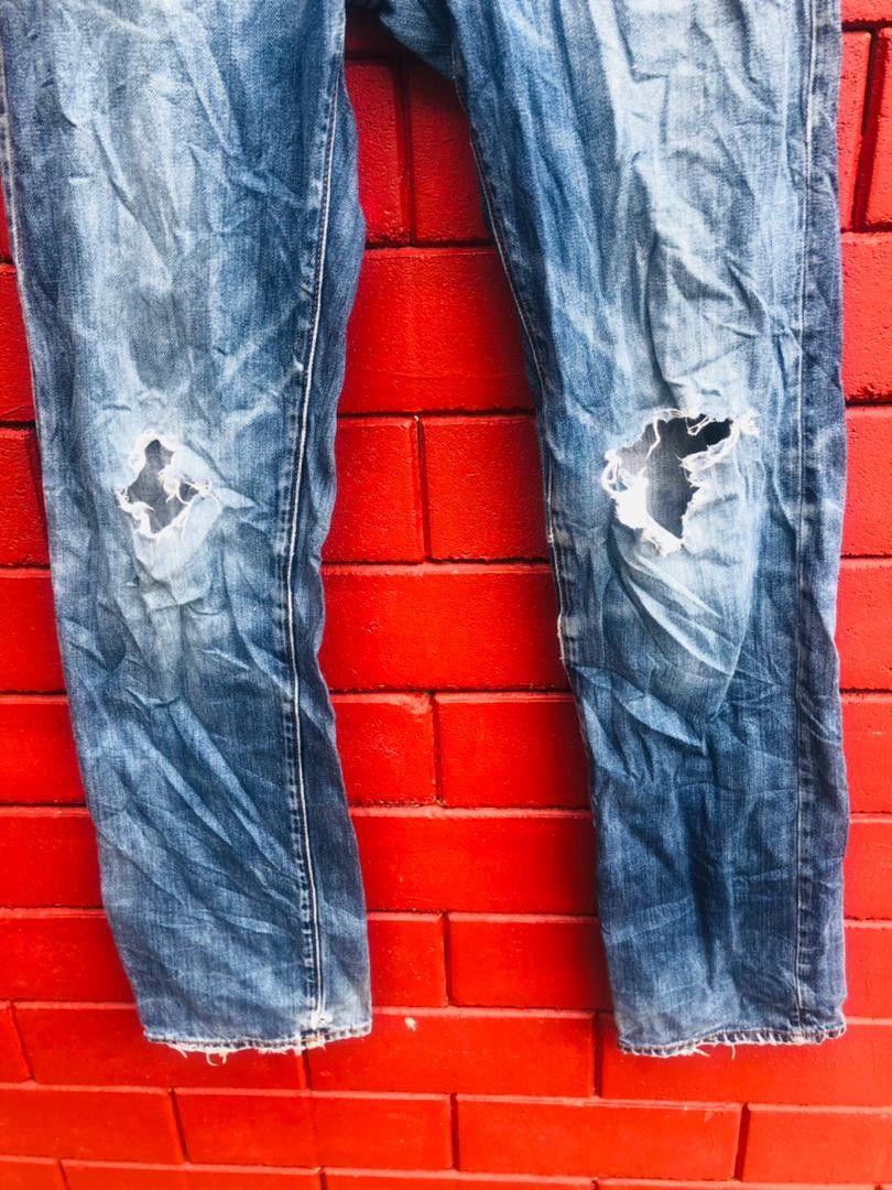 G-Star × Japanese Brand Vintage G-star Japanese Designer Fashion Style Size US 28 / EU 44 - 4 Thumbnail