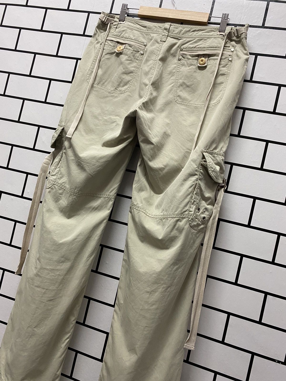 Designer × Japanese Brand Japan Brand Hum Humanistic Cargo Parachute Strap Loose Fit Size US 34 / EU 50 - 11 Thumbnail