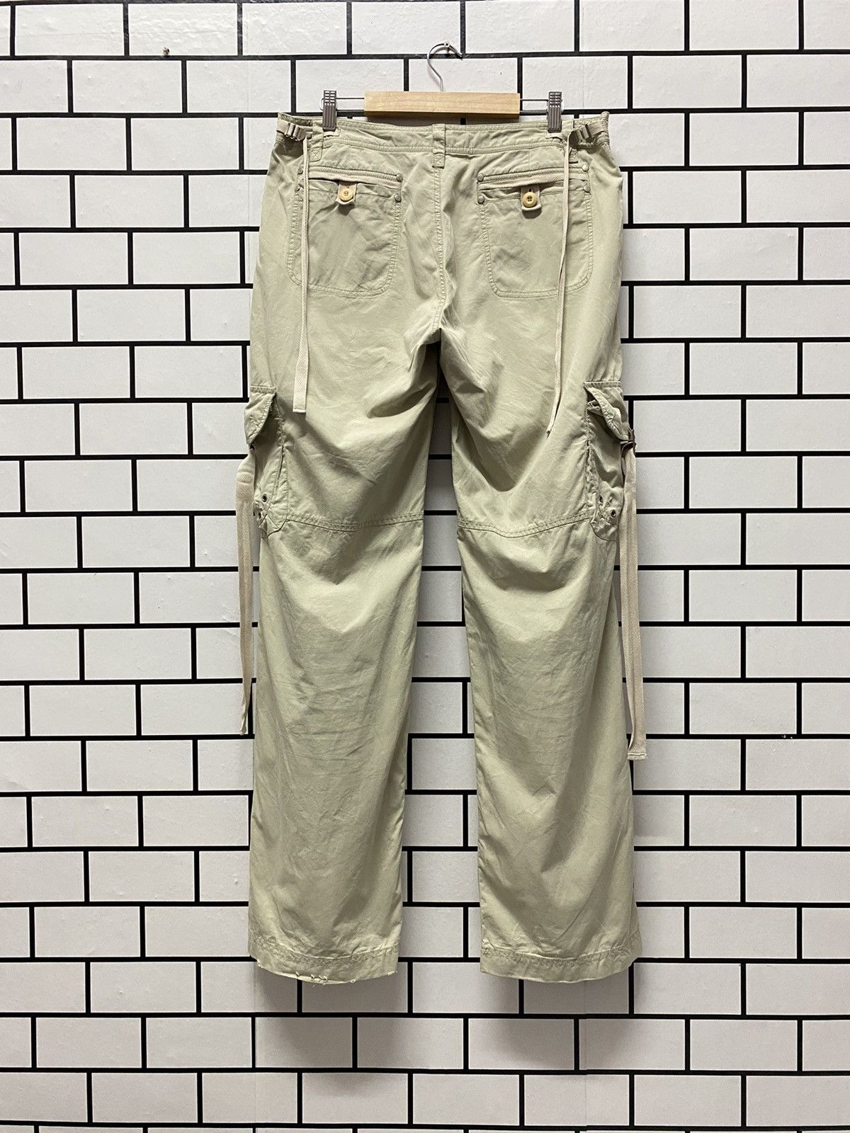 Designer × Japanese Brand Japan Brand Hum Humanistic Cargo Parachute Strap Loose Fit Size US 34 / EU 50 - 2 Thumbnail