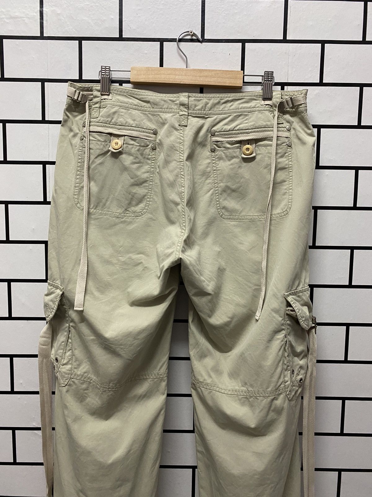 Designer × Japanese Brand Japan Brand Hum Humanistic Cargo Parachute Strap Loose Fit Size US 34 / EU 50 - 14 Thumbnail