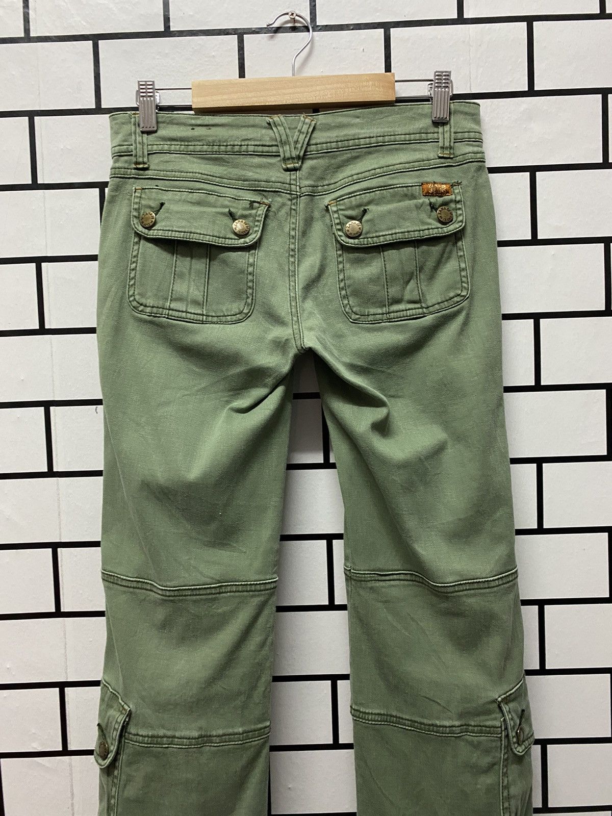 Designer × Japanese Brand Zanadi Japan Cargo Pants Technical Drawstring Low Rise Size US 28 / EU 44 - 10 Thumbnail