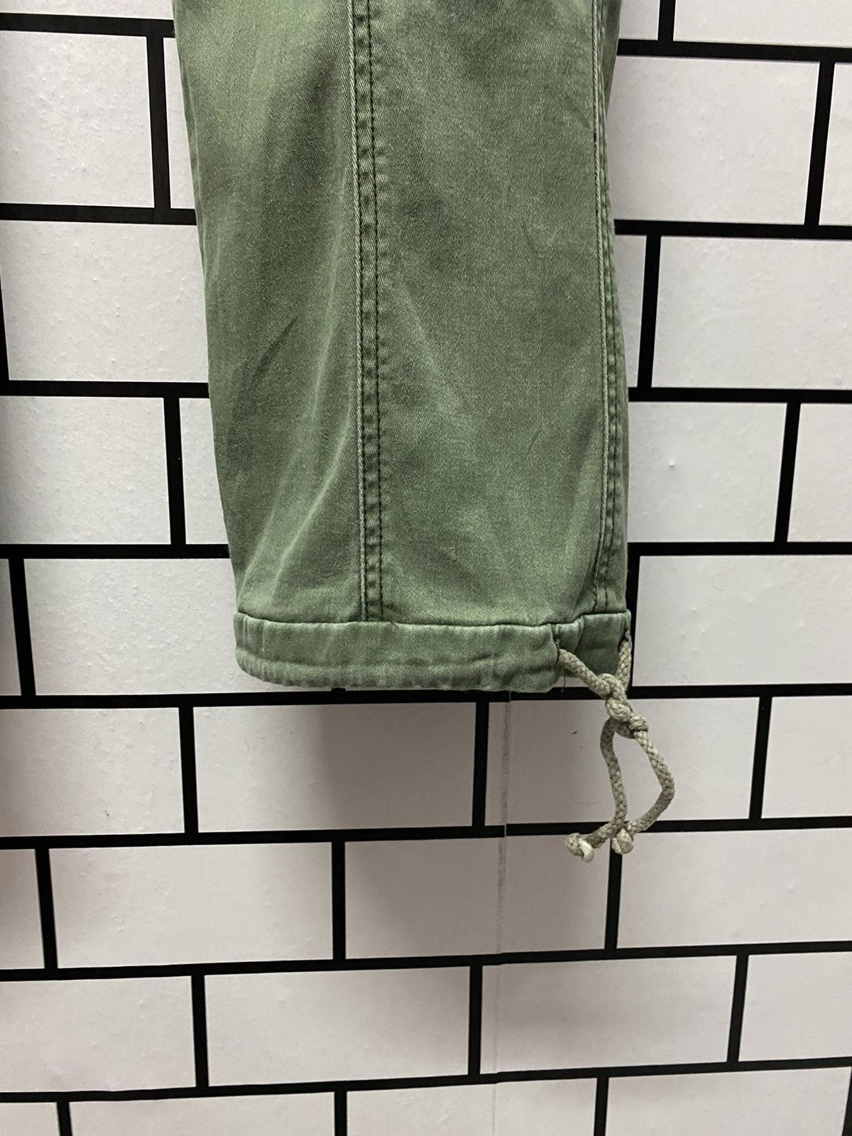 Designer × Japanese Brand Zanadi Japan Cargo Pants Technical Drawstring Low Rise Size US 28 / EU 44 - 8 Thumbnail