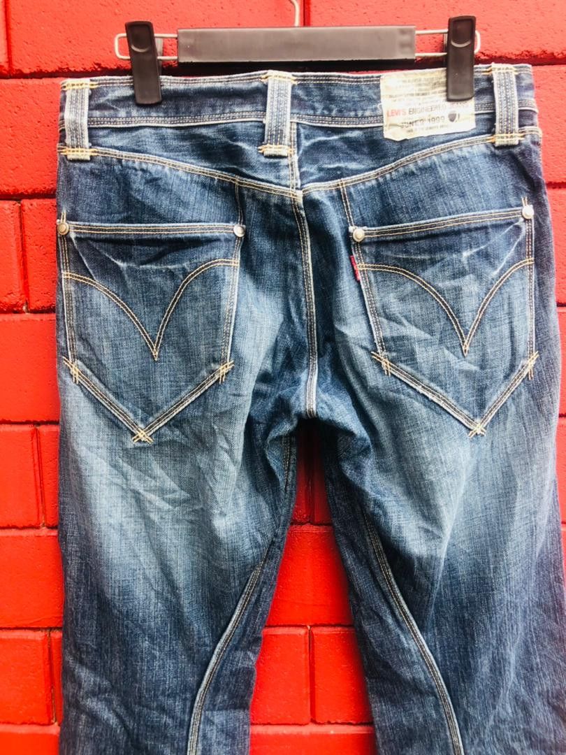 Japanese Brand × Vintage Vintage Levis Engineer Japanese Designer Fashion Style Size US 30 / EU 46 - 8 Thumbnail