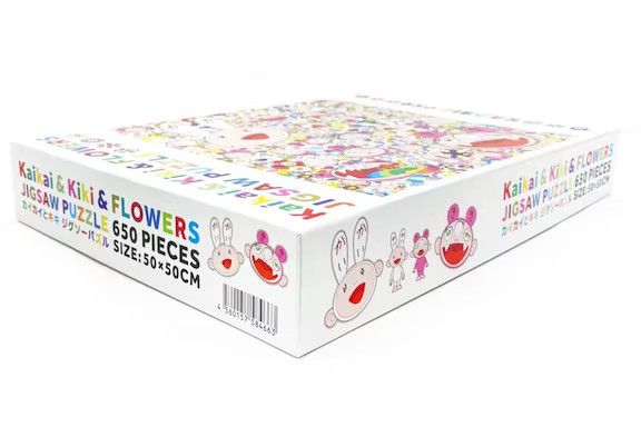 Takashi Murakami Kaikai & Kiki & FLOWERS Jigsaw Puzzle (650 Pieces) Size ONE SIZE - 10 Thumbnail
