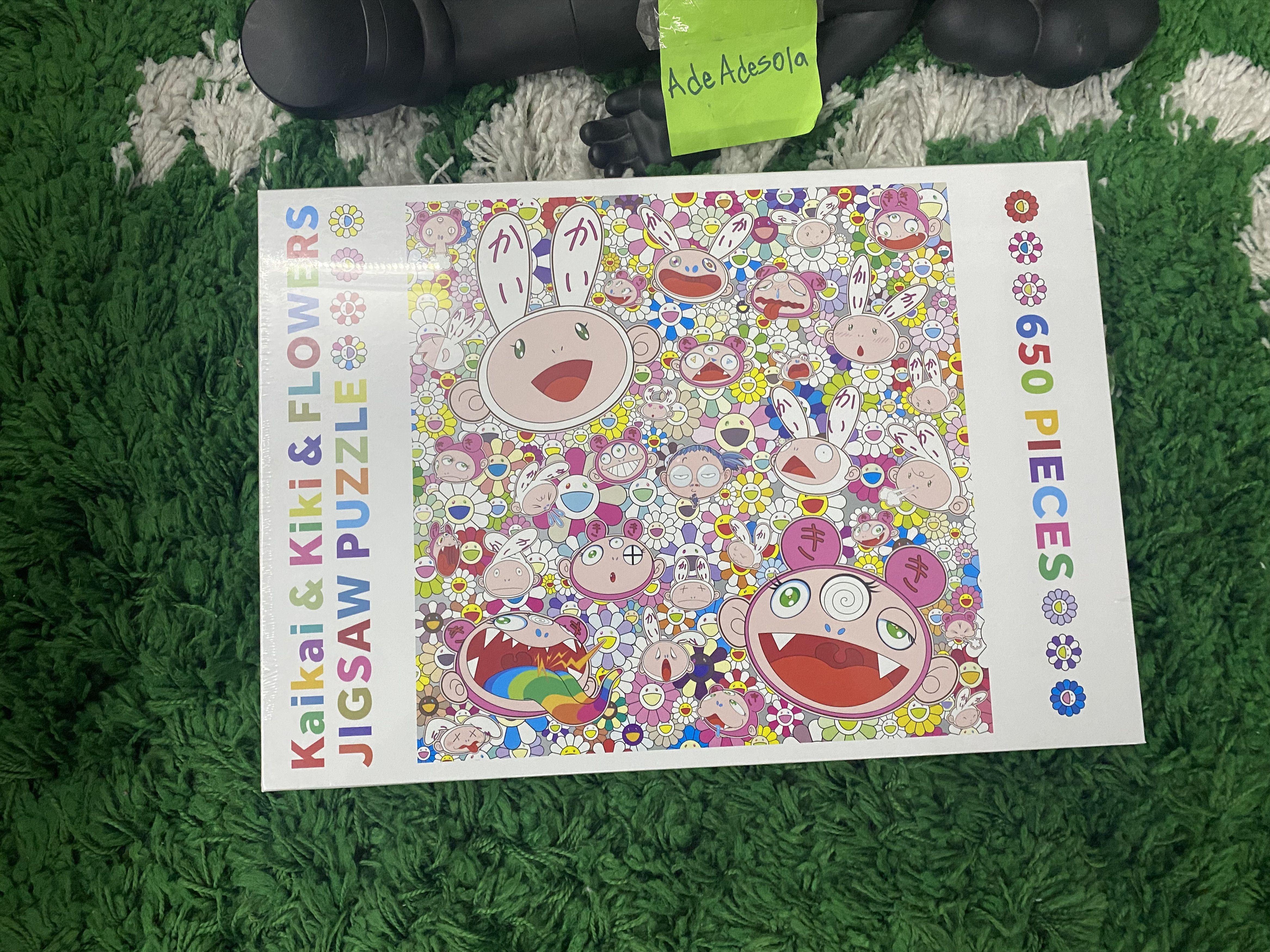 Takashi Murakami Kaikai & Kiki & FLOWERS Jigsaw Puzzle (650 Pieces) Size ONE SIZE - 3 Thumbnail