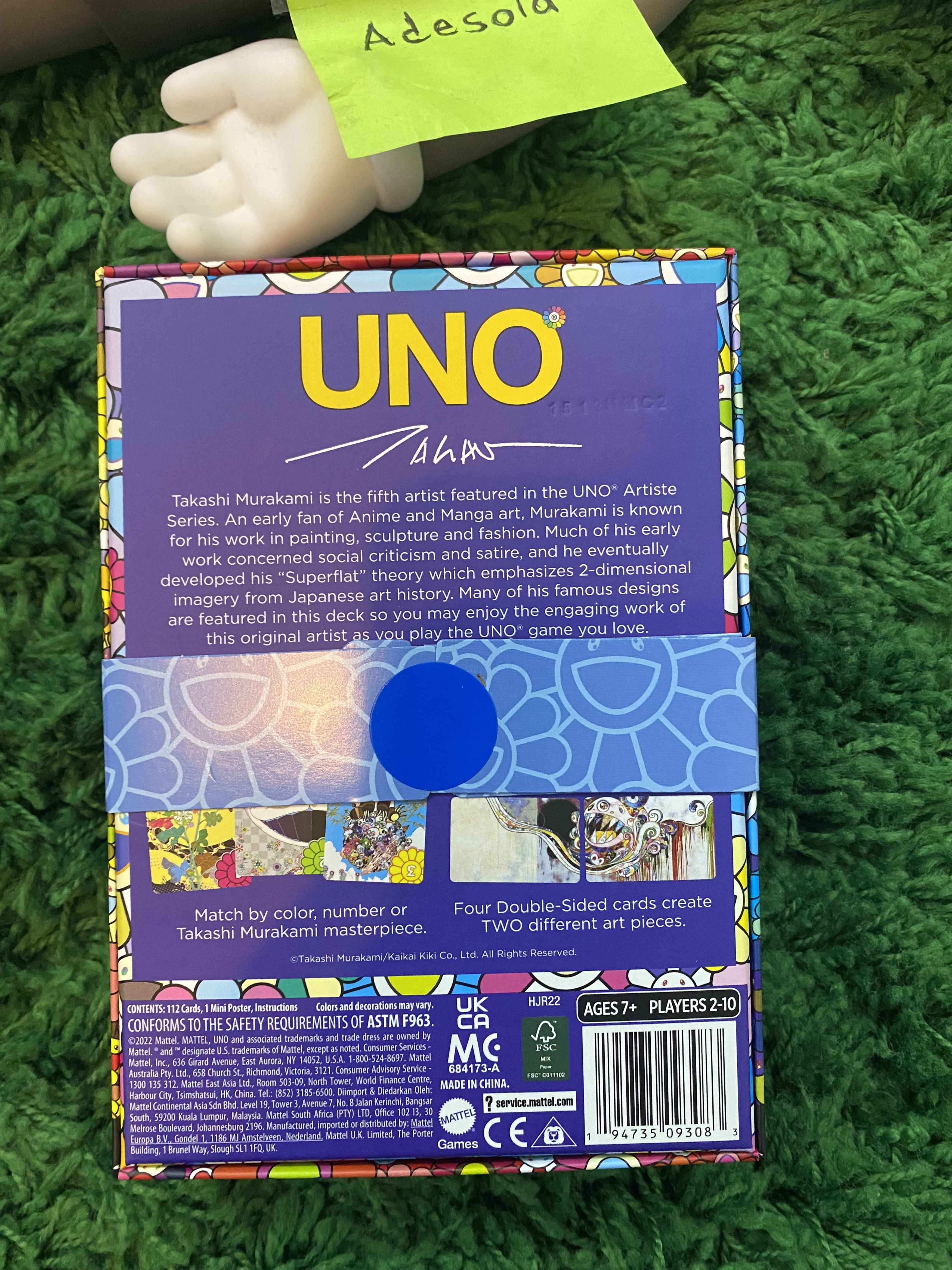 Takashi Murakami UNO Artiste Series, Takashi Murakami Size ONE SIZE - 2 Thumbnail