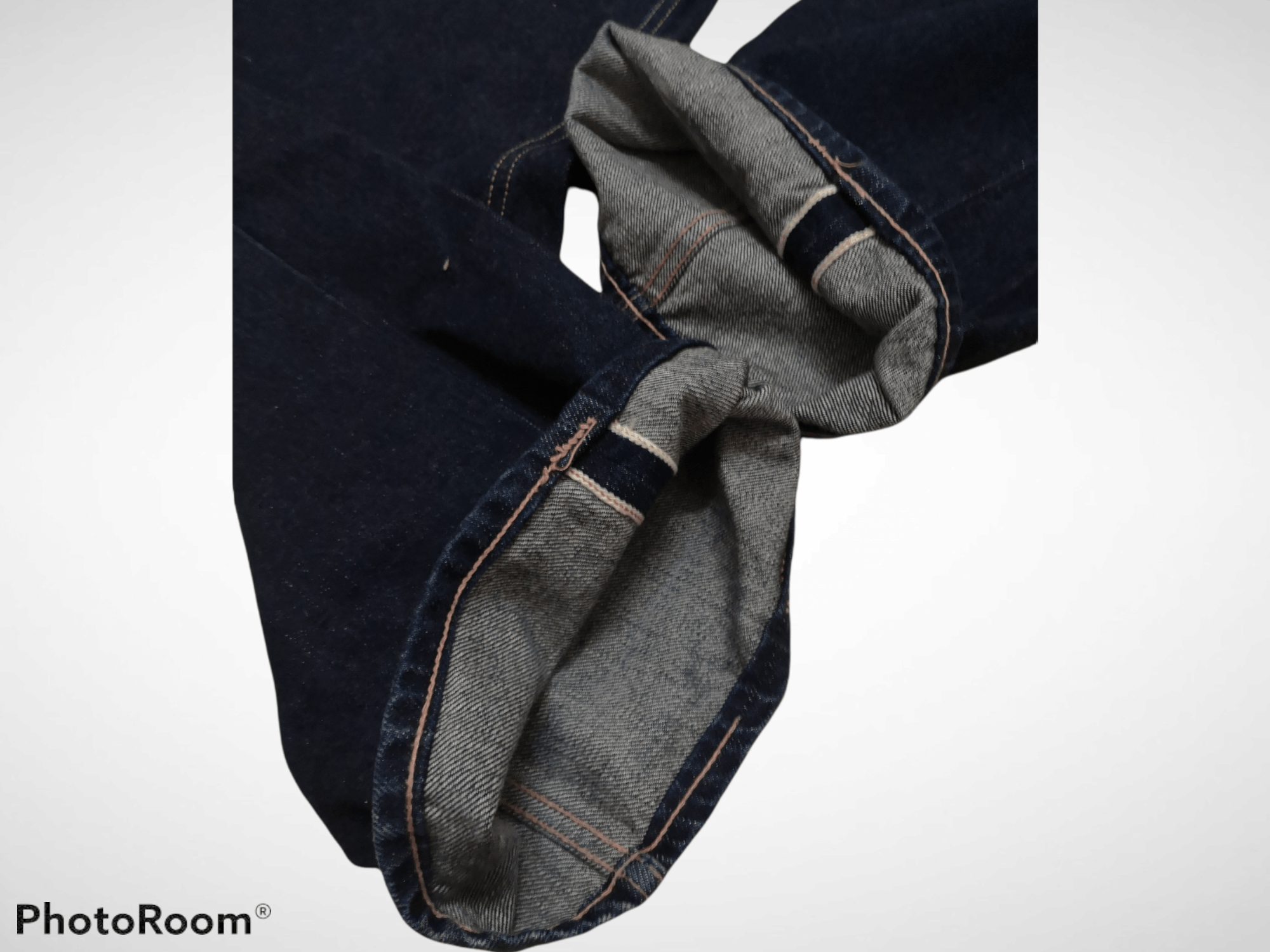 Japanese Brand Gang Steruille Embroidered Cross like Chrome Hearts Denim Size US 34 / EU 50 - 4 Thumbnail