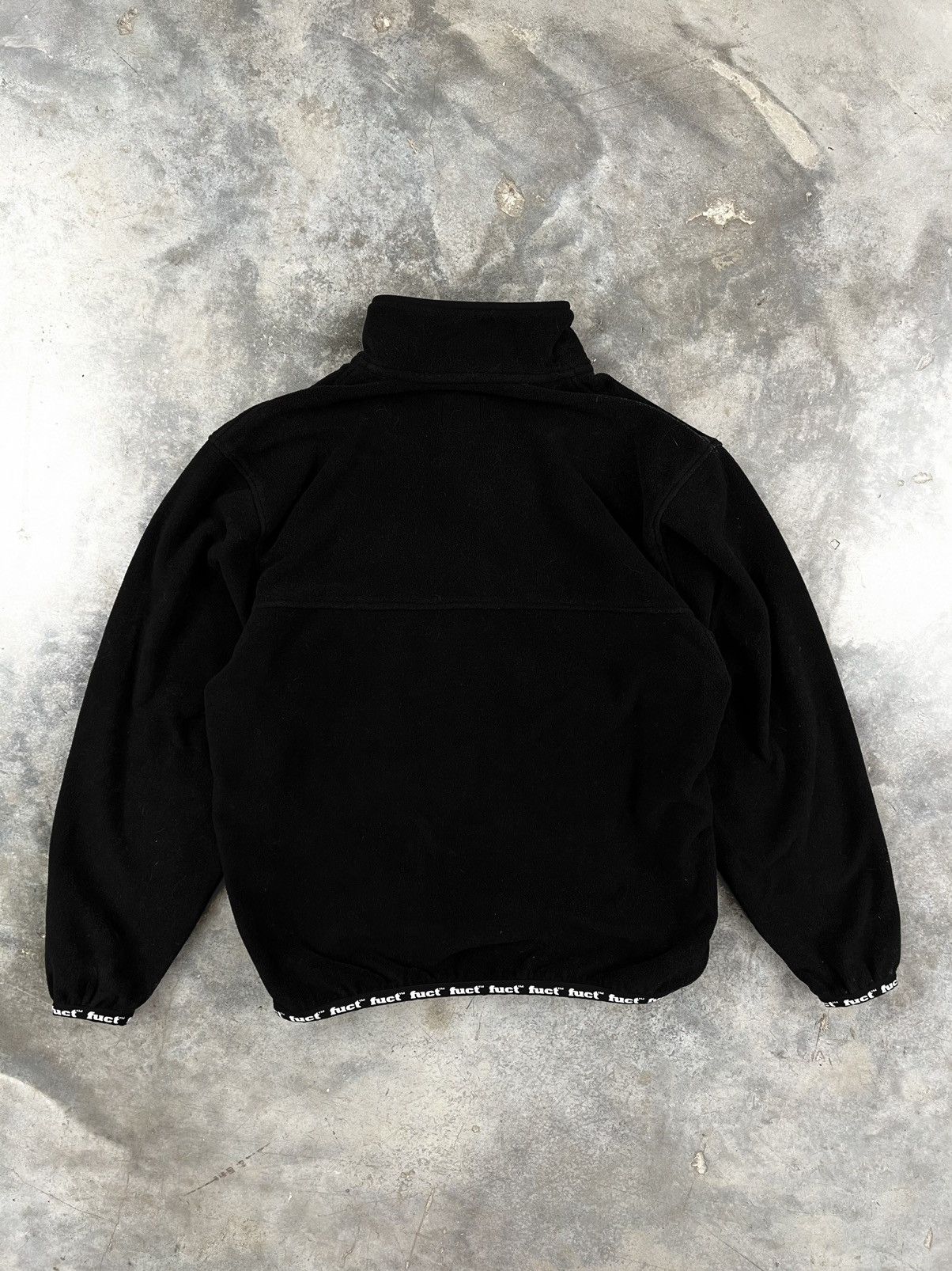 FUCT Fuct Black Plush Polar Fleece Logo Pullover Sz. XL Size US XL / EU 56 / 4 - 5 Thumbnail