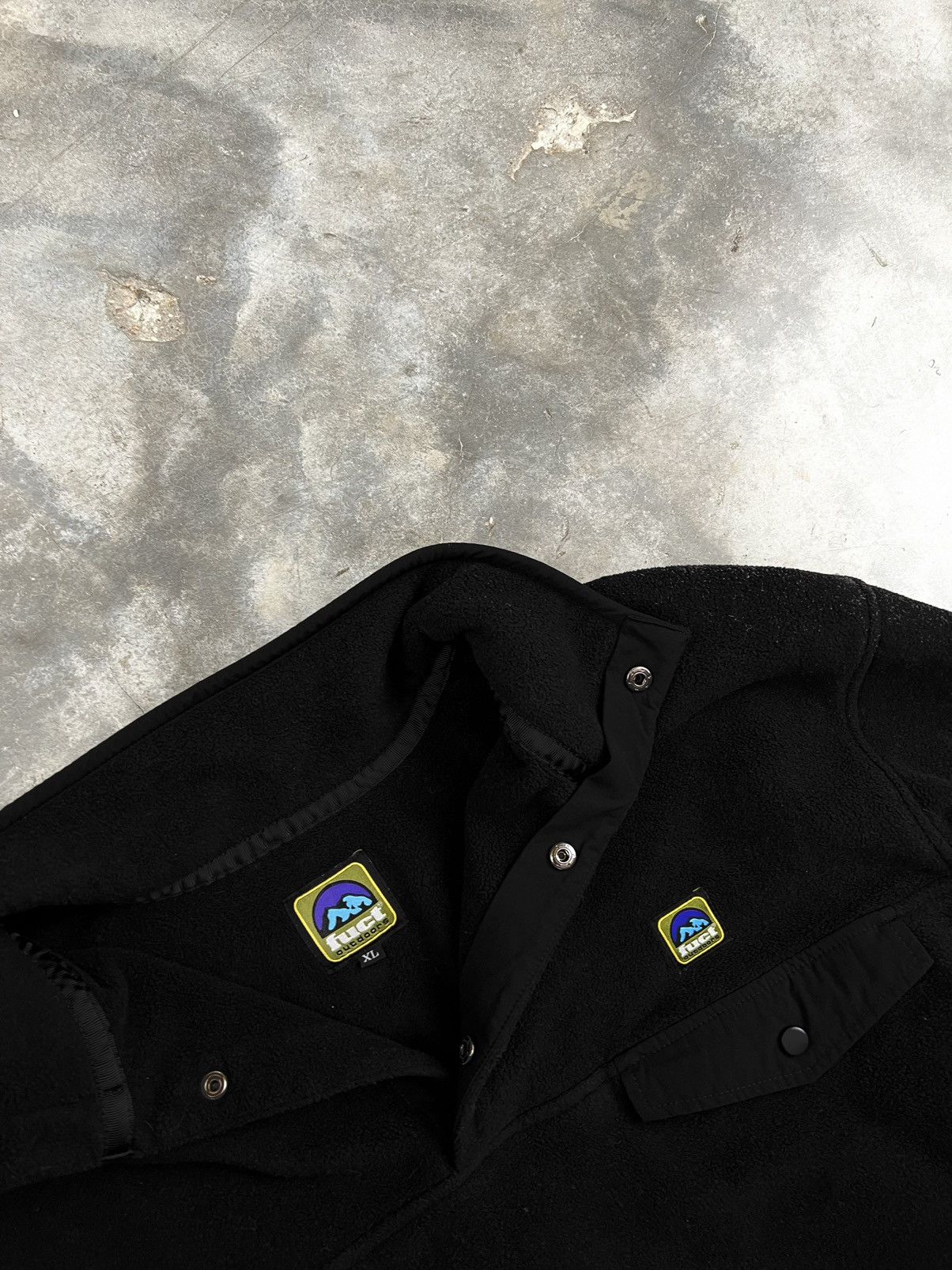 FUCT Fuct Black Plush Polar Fleece Logo Pullover Sz. XL Size US XL / EU 56 / 4 - 4 Thumbnail