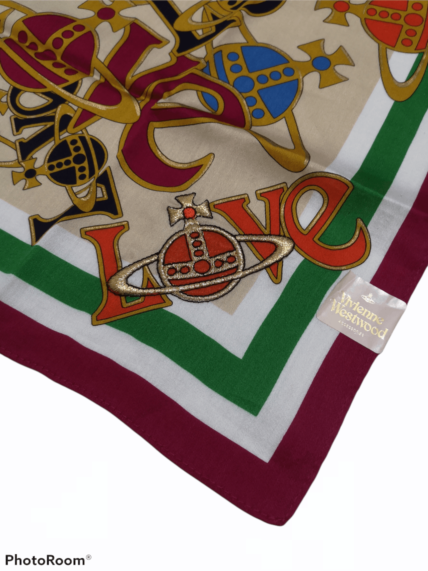 Vivienne Westwood Vintage Vivienne Westwood Orbitz Love Hanker Chief Size ONE SIZE - 4 Thumbnail