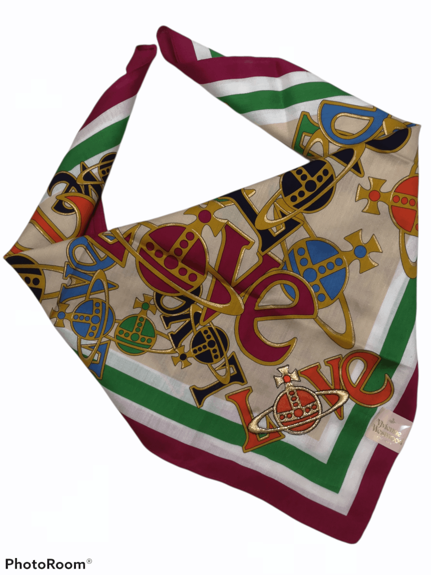 Vivienne Westwood Vintage Vivienne Westwood Orbitz Love Hanker Chief Size ONE SIZE - 1 Thumbnail