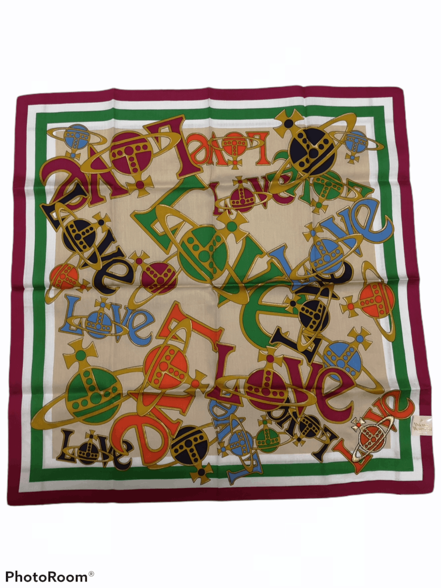 Vivienne Westwood Vintage Vivienne Westwood Orbitz Love Hanker Chief Size ONE SIZE - 2 Thumbnail