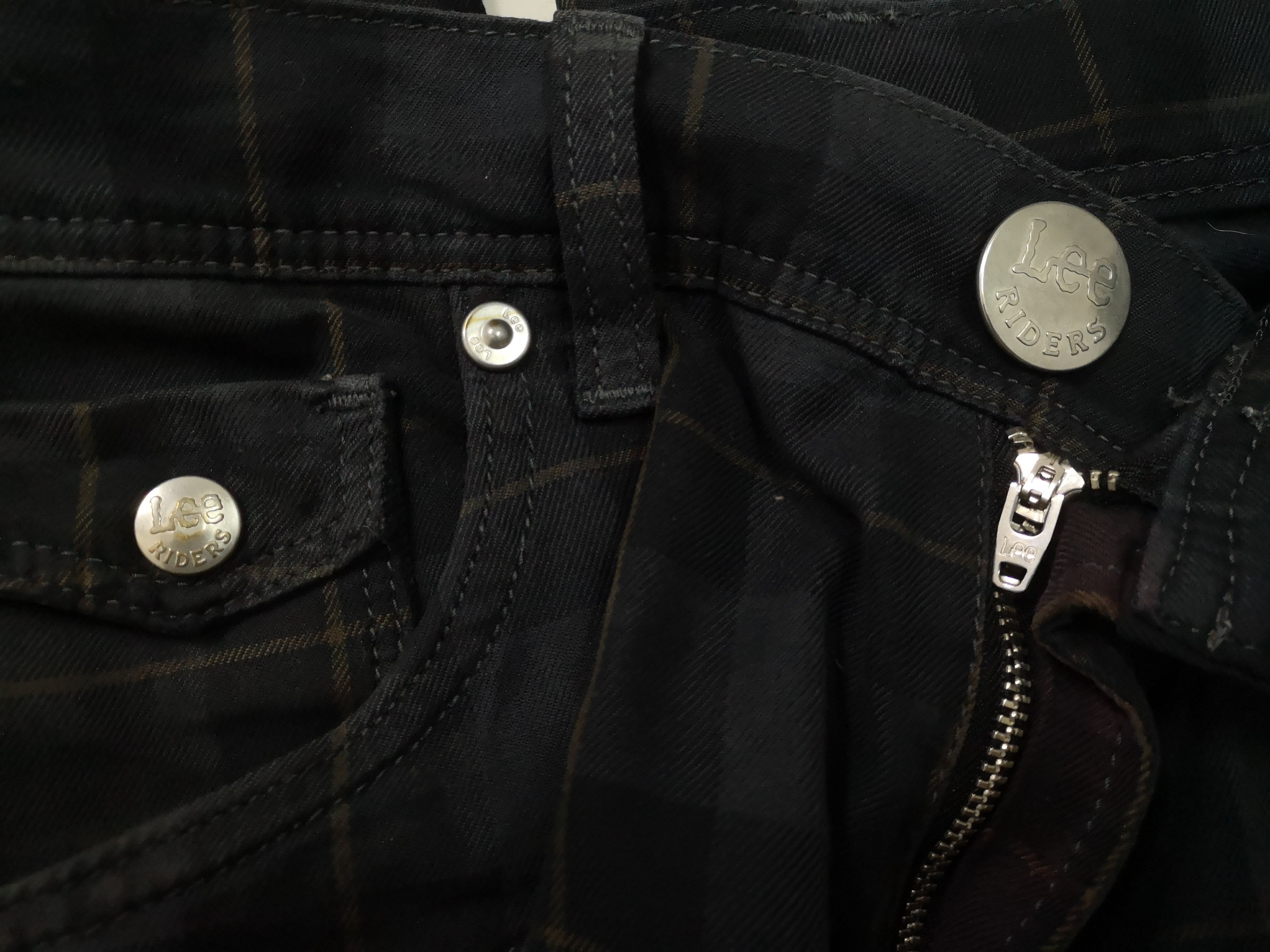 Japanese Brand × Lee × Seditionaries Rare Lee Distressed Bondage Seditionaries Plaid Pants Size US 33 - 10 Thumbnail