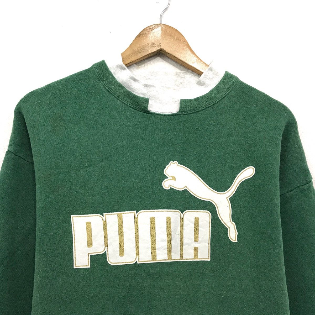 Puma × Vintage Vintage Puma Sweatshirt Size US M / EU 48-50 / 2 - 2 Thumbnail
