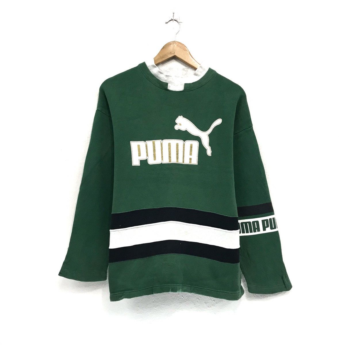 Puma × Vintage Vintage Puma Sweatshirt Size US M / EU 48-50 / 2 - 1 Thumbnail