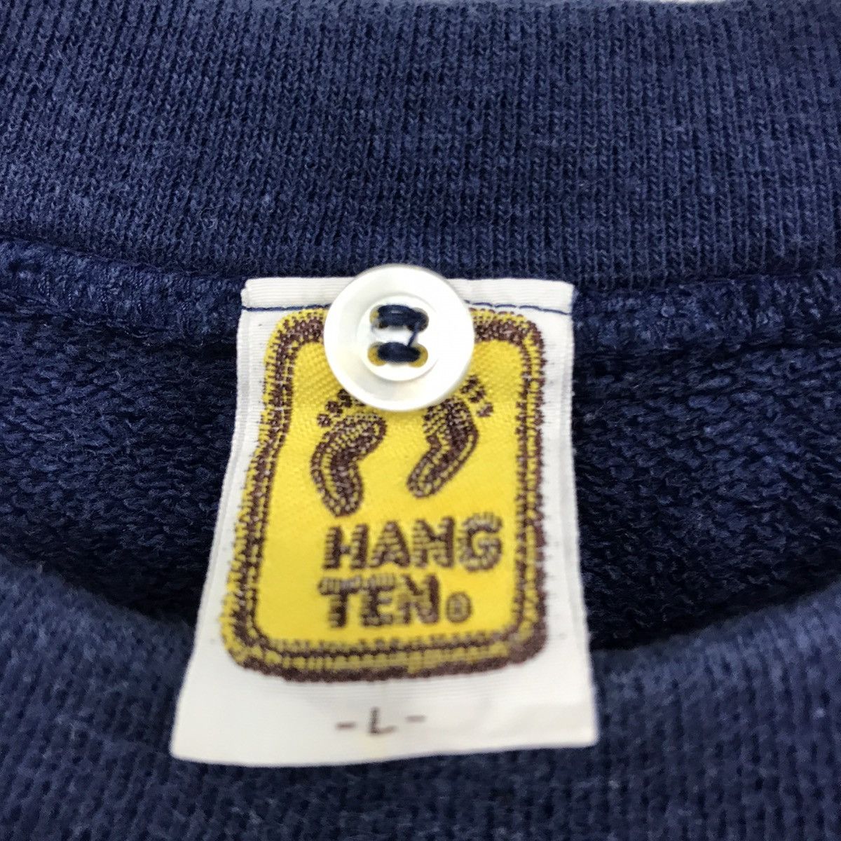 Hang Ten × Vintage Vintage Hang Ten Sweatshirt Crewneck Embroidered Logo Size US S / EU 44-46 / 1 - 7 Thumbnail