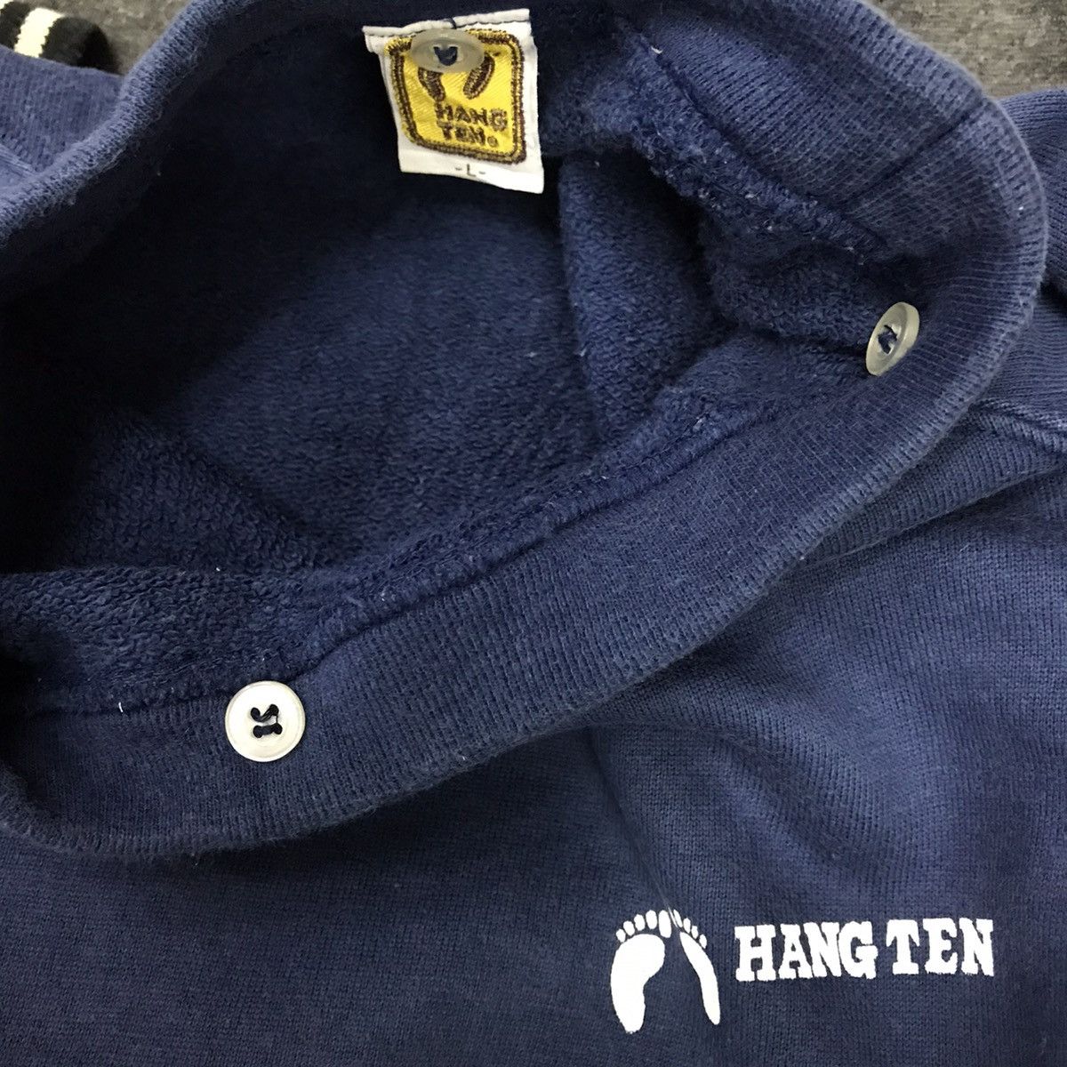Hang Ten × Vintage Vintage Hang Ten Sweatshirt Crewneck Embroidered Logo Size US S / EU 44-46 / 1 - 9 Thumbnail