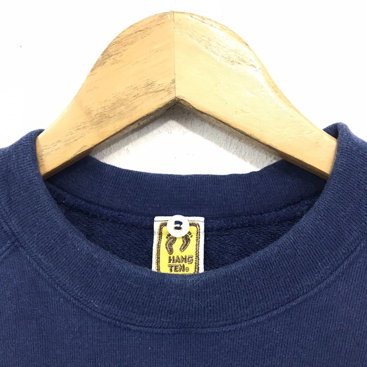 Hang Ten × Vintage Vintage Hang Ten Sweatshirt Crewneck Embroidered Logo Size US S / EU 44-46 / 1 - 6 Thumbnail