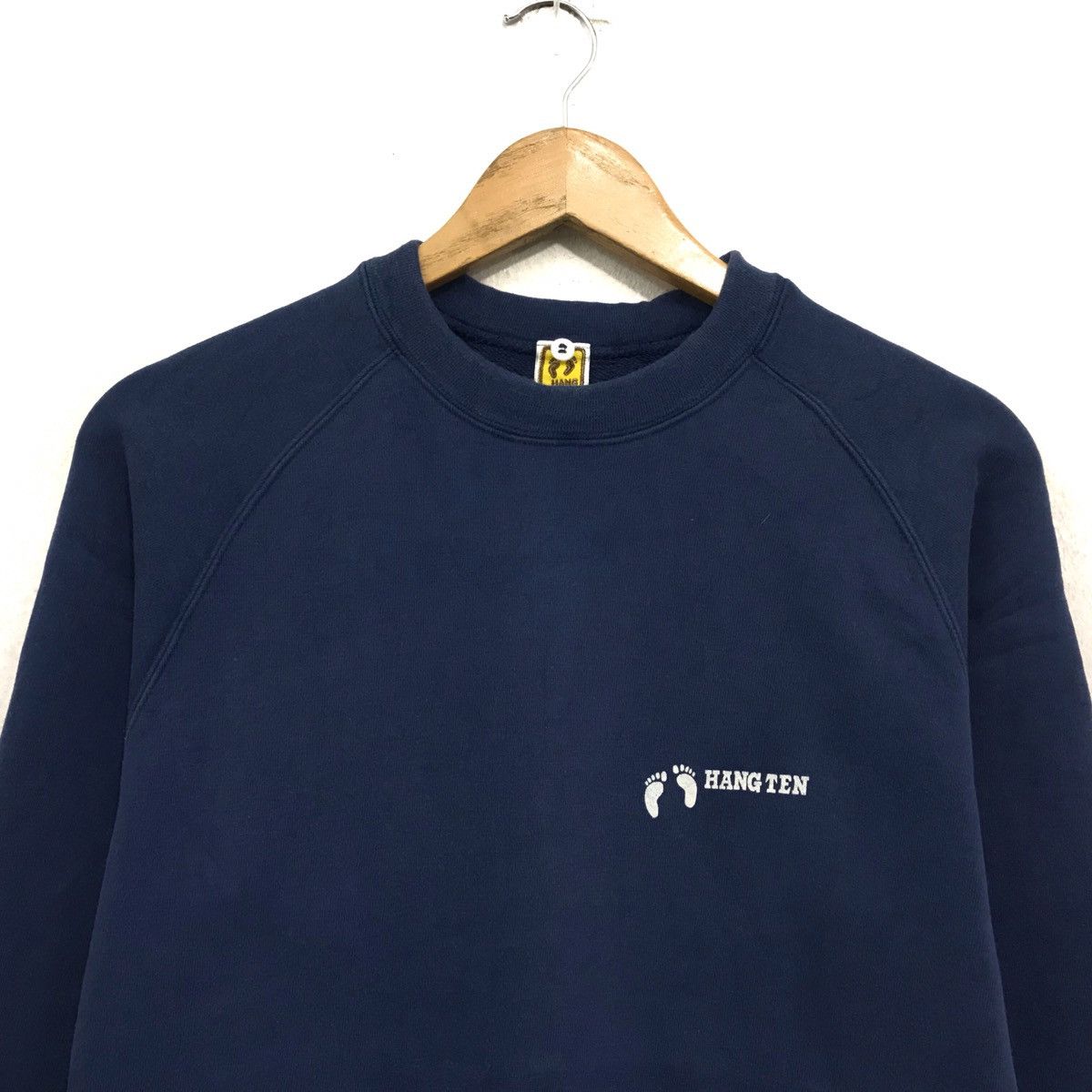 Hang Ten × Vintage Vintage Hang Ten Sweatshirt Crewneck Embroidered Logo Size US S / EU 44-46 / 1 - 3 Thumbnail