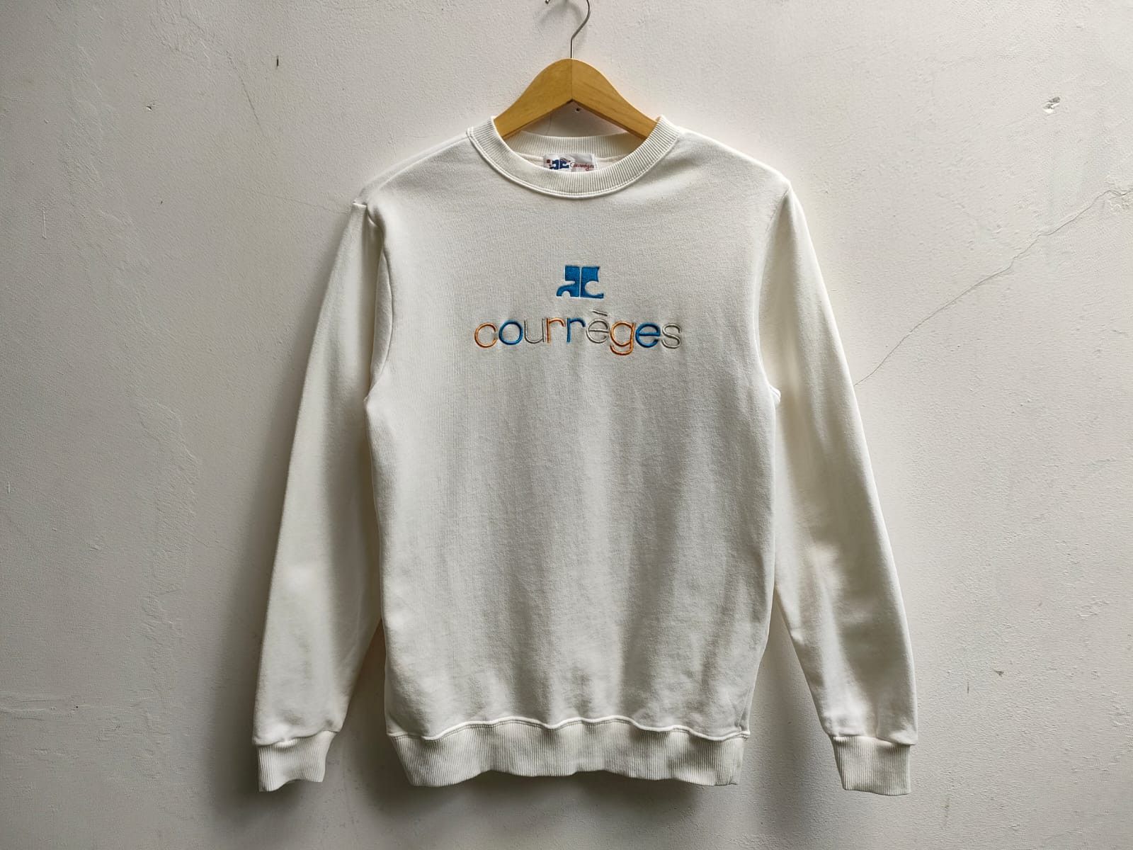 Courreges Vintage Courreges Sweatshirt Size US S / EU 44-46 / 1 - 1 Thumbnail