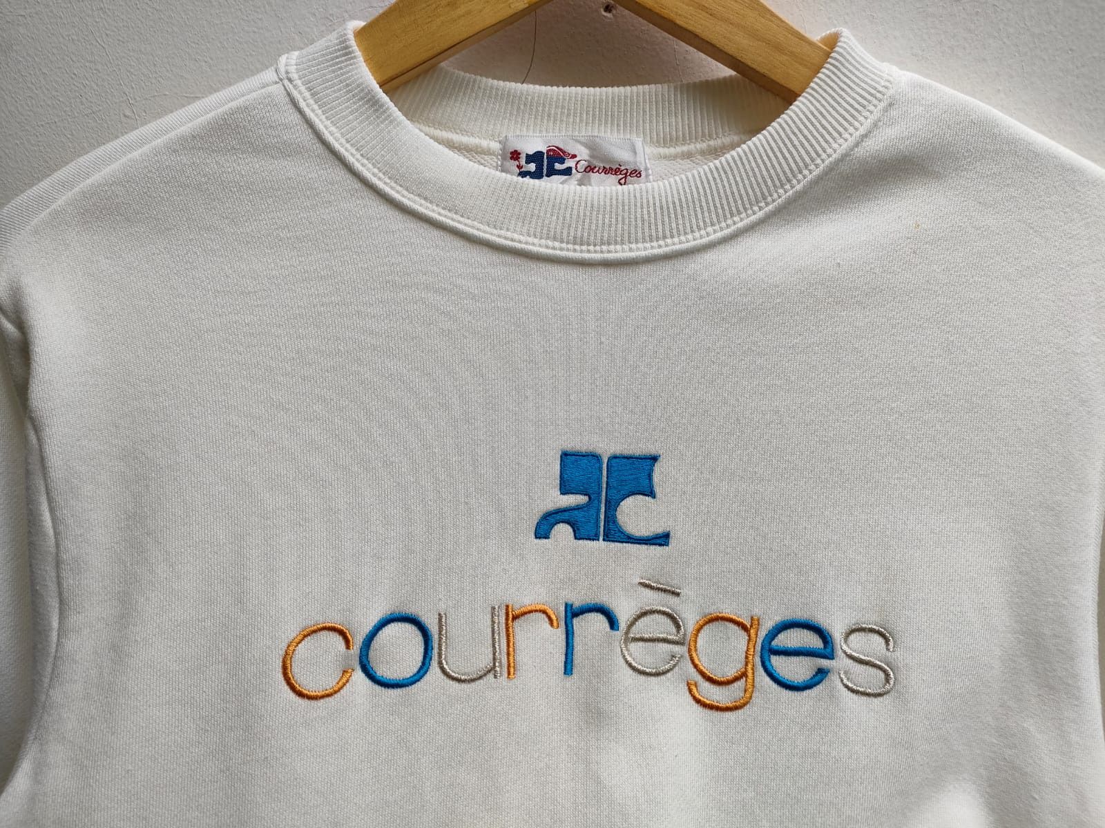 Courreges Vintage Courreges Sweatshirt Size US S / EU 44-46 / 1 - 8 Thumbnail