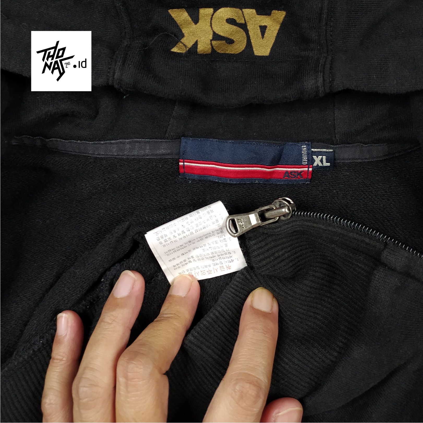 Japanese Brand 🔥RARE🔥 ASK Enquired British Culture Hoodie Zipper XL Size US L / EU 52-54 / 3 - 9 Thumbnail