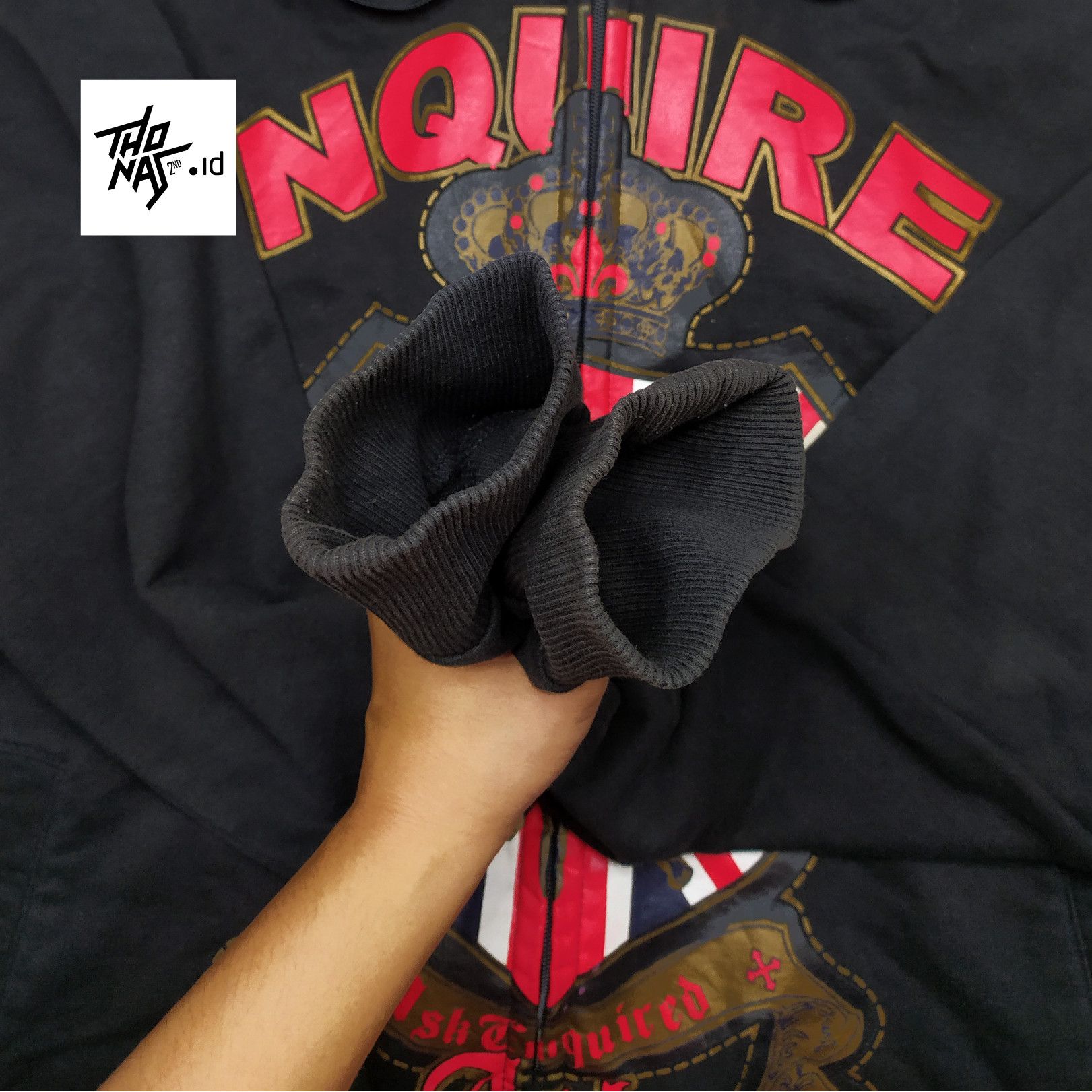 Japanese Brand 🔥RARE🔥 ASK Enquired British Culture Hoodie Zipper XL Size US L / EU 52-54 / 3 - 5 Thumbnail
