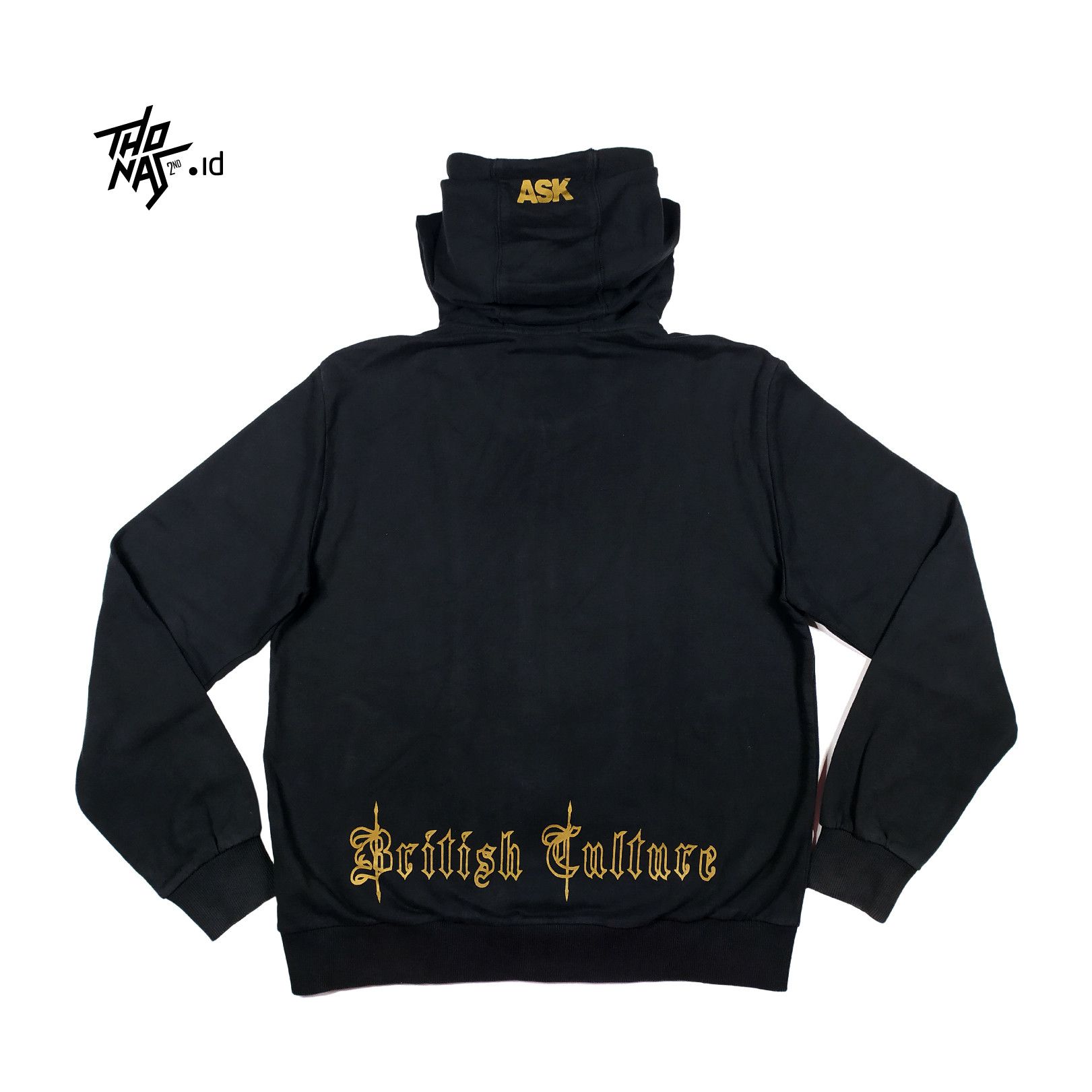 Japanese Brand 🔥RARE🔥 ASK Enquired British Culture Hoodie Zipper XL Size US L / EU 52-54 / 3 - 10 Thumbnail