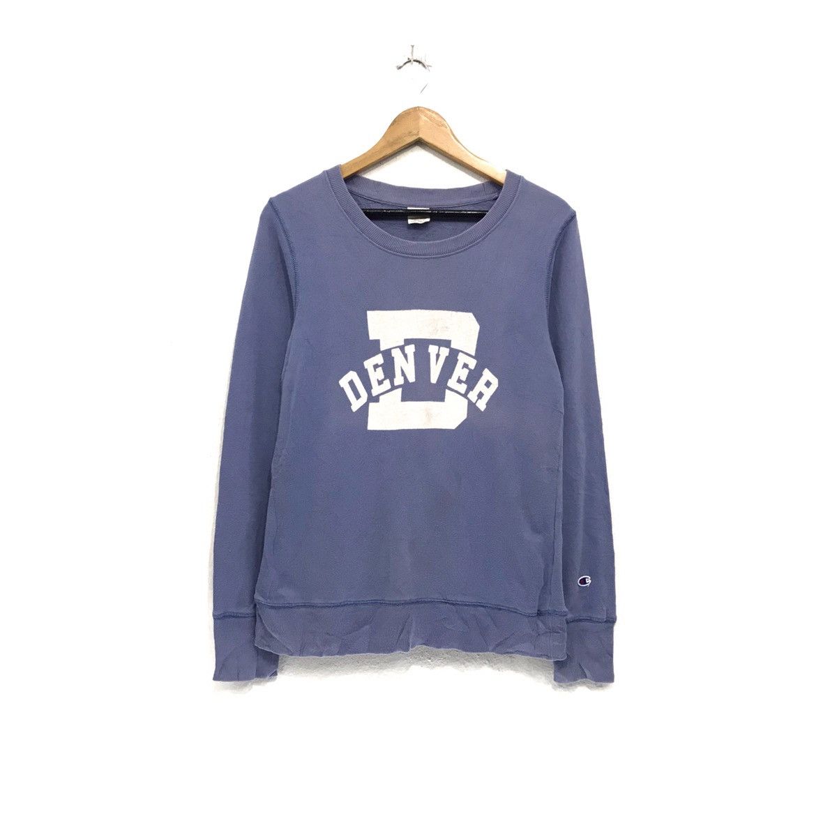 Champion Vintage Denver Sweatshirt Crewneck Spellout Denver Champion Size US S / EU 44-46 / 1 - 1 Thumbnail