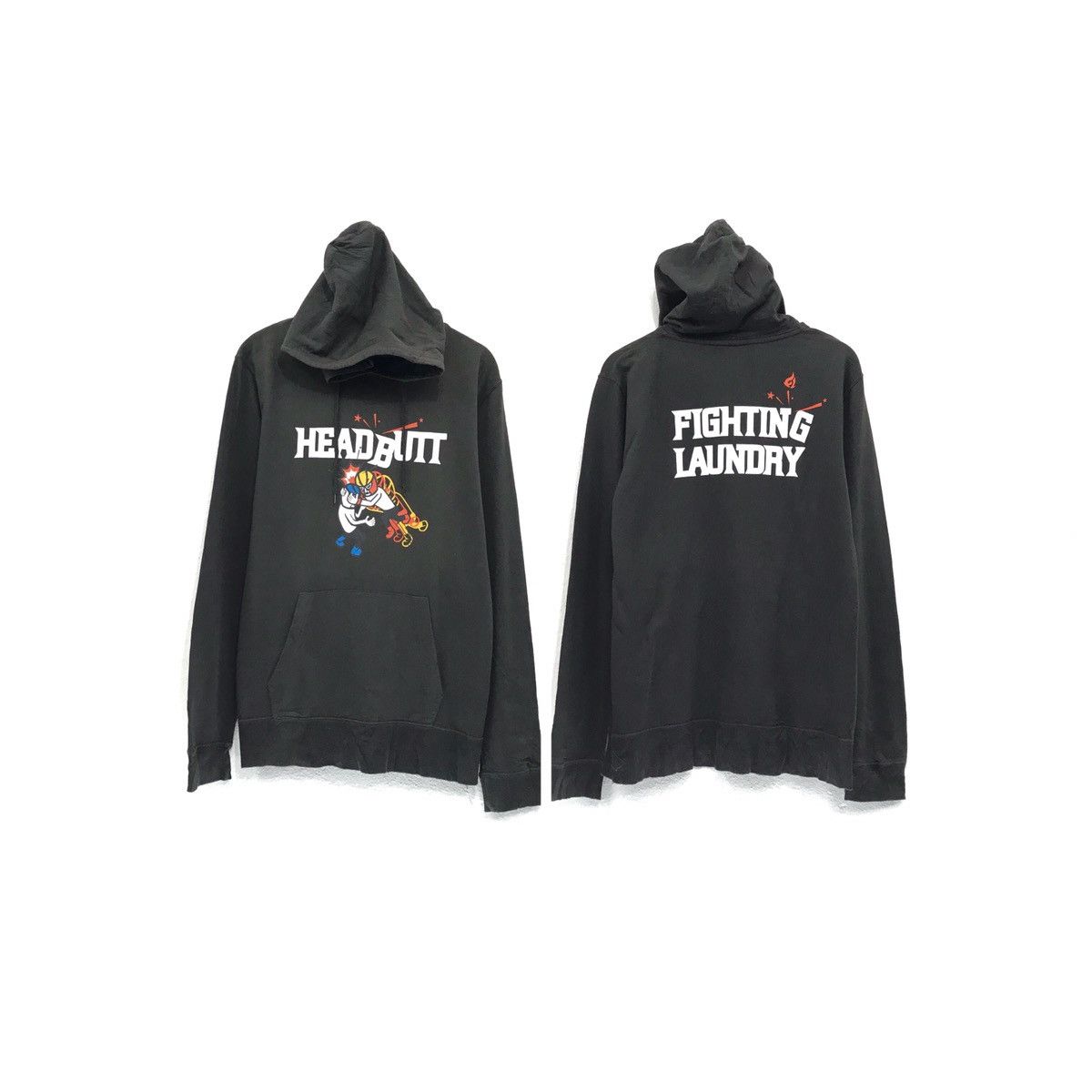 All Sport × Japanese Brand Laundry Sweatshirt Hoodie Spellout Headbutt Fighting Size US M / EU 48-50 / 2 - 1 Thumbnail
