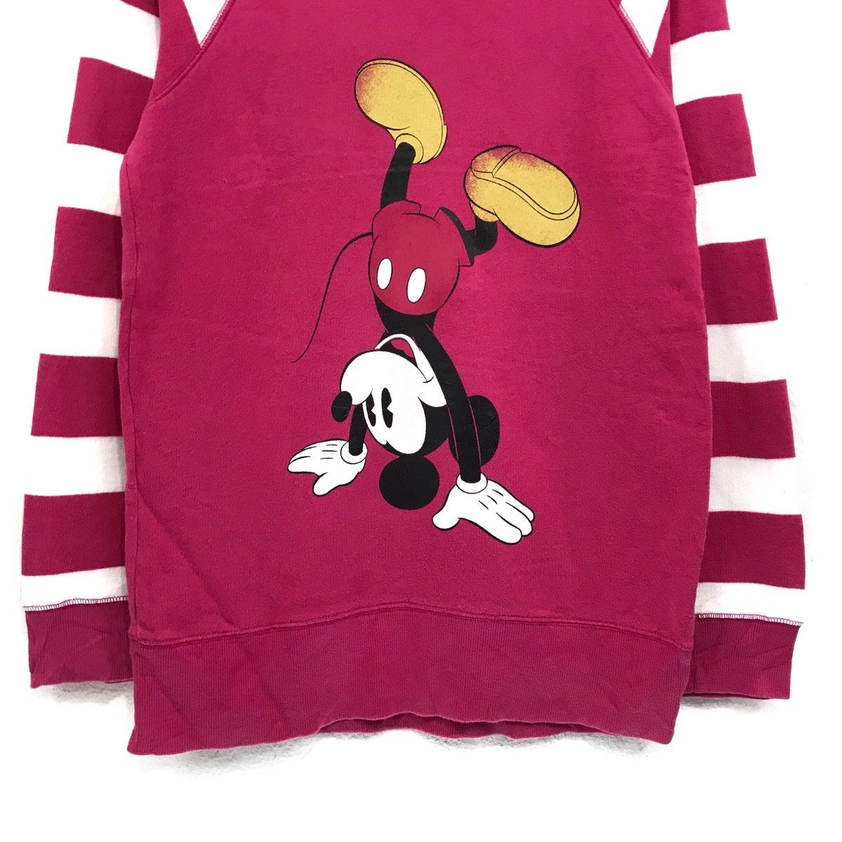 Cartoon Network × Disney × Mickey Mouse Mickey Mouse Sweatshirt Crewneck Mickey Stripes Design Size US M / EU 48-50 / 2 - 3 Thumbnail