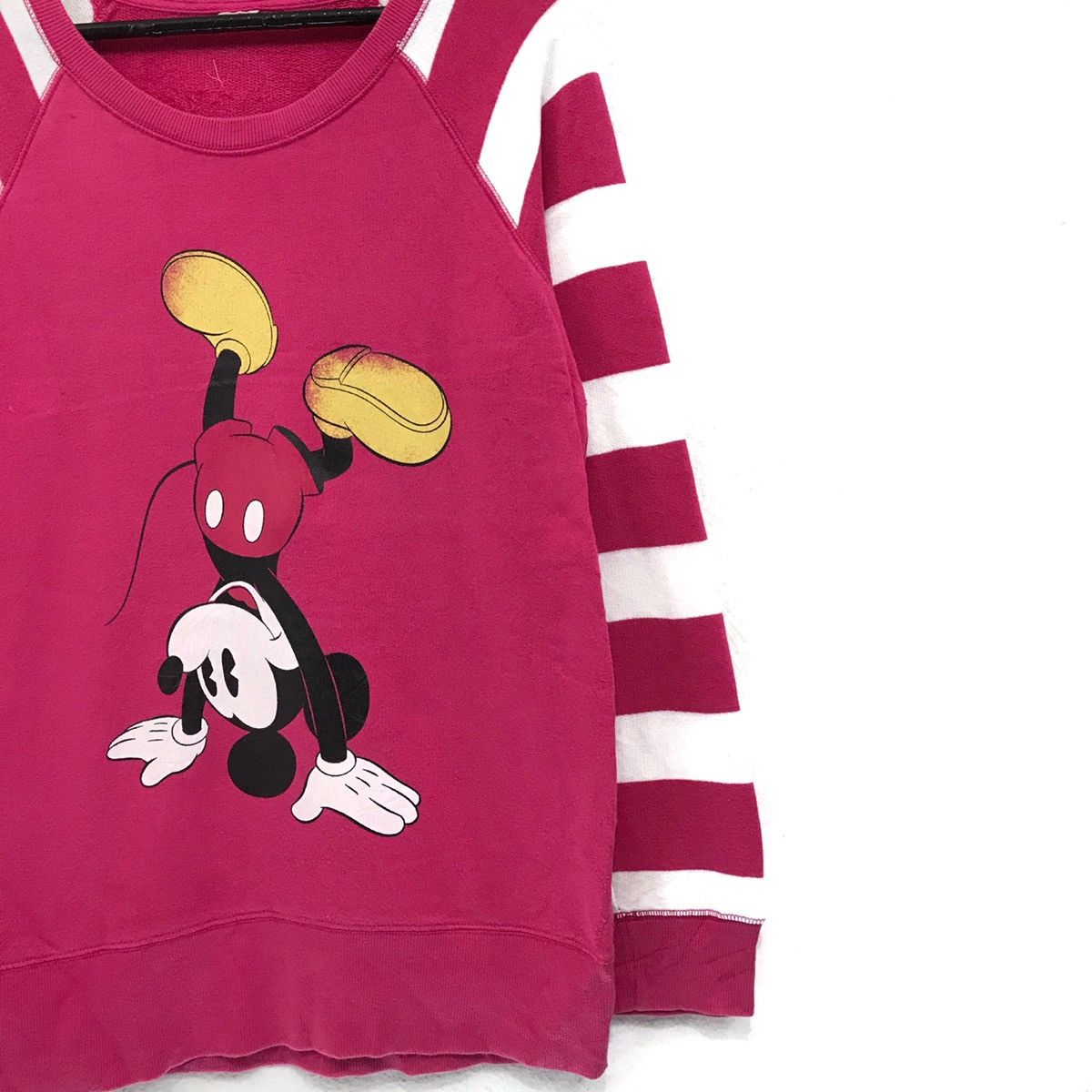 Cartoon Network × Disney × Mickey Mouse Mickey Mouse Sweatshirt Crewneck Mickey Stripes Design Size US M / EU 48-50 / 2 - 4 Thumbnail