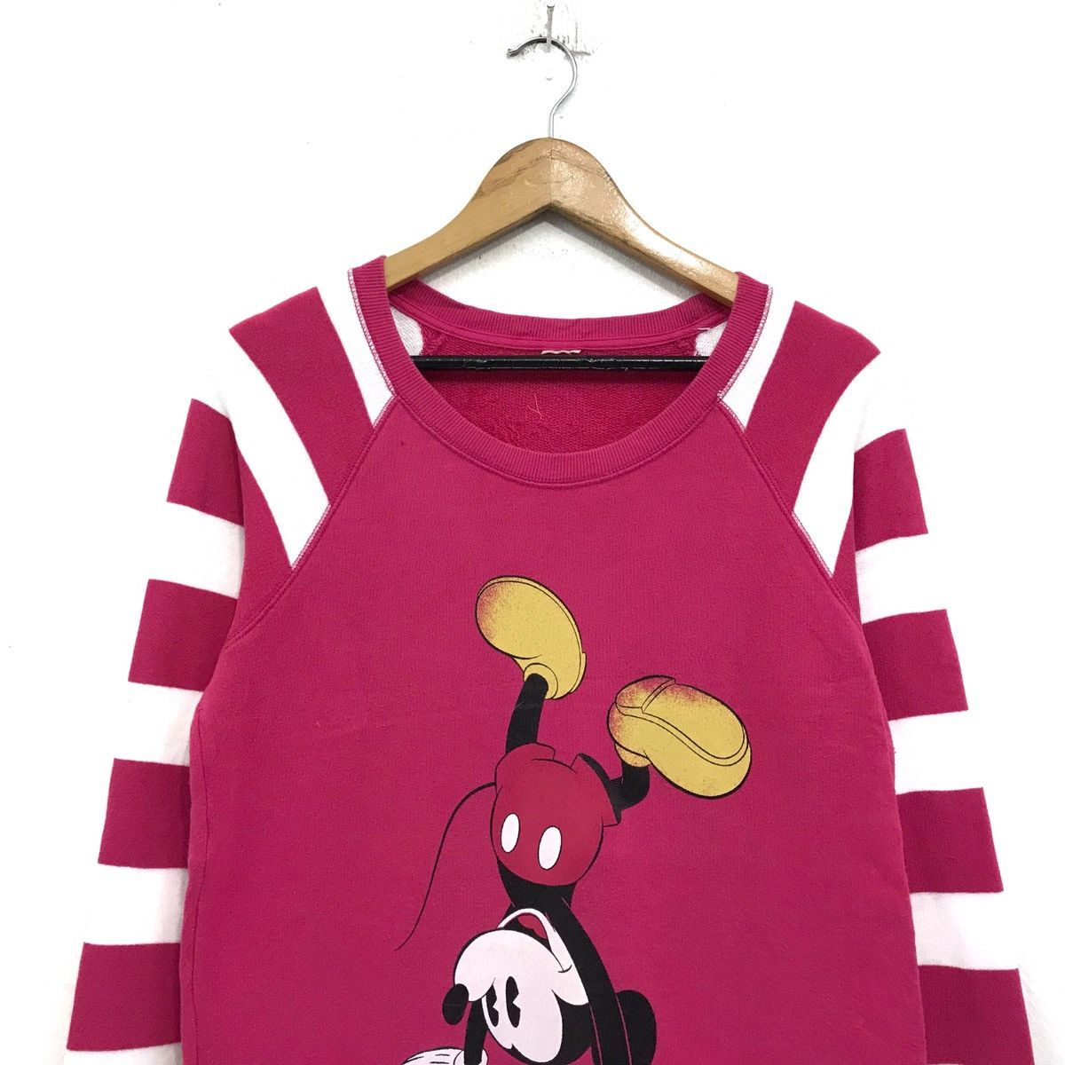 Cartoon Network × Disney × Mickey Mouse Mickey Mouse Sweatshirt Crewneck Mickey Stripes Design Size US M / EU 48-50 / 2 - 2 Thumbnail