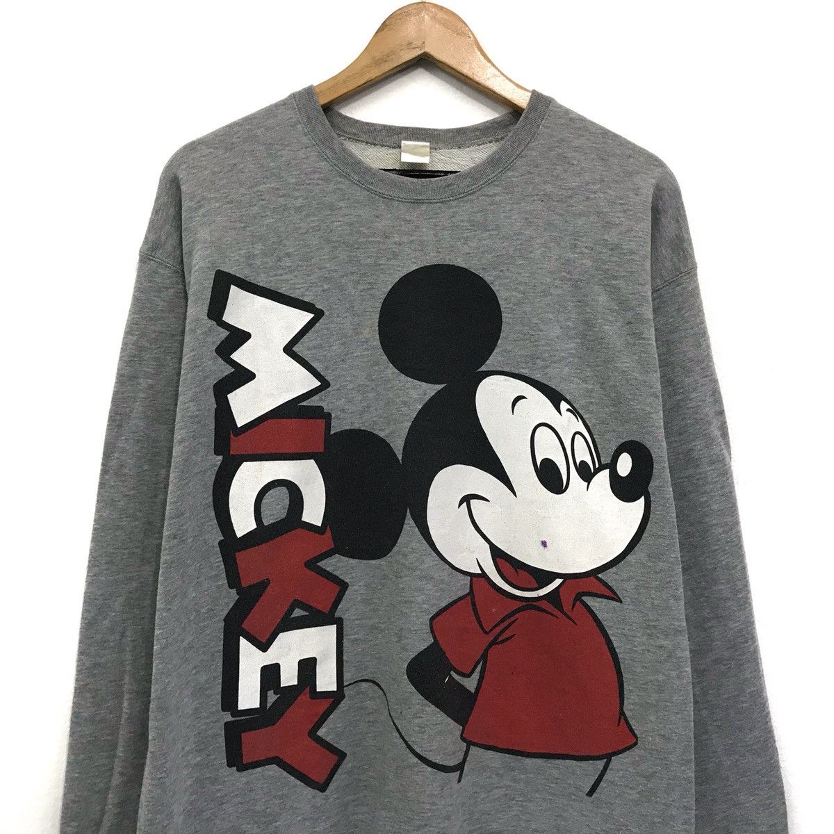Cartoon Network × Disney × Mickey Mouse Vintage Mickey Mouse Sweatshirt Big Logo Disney Mickey Size US L / EU 52-54 / 3 - 6 Thumbnail