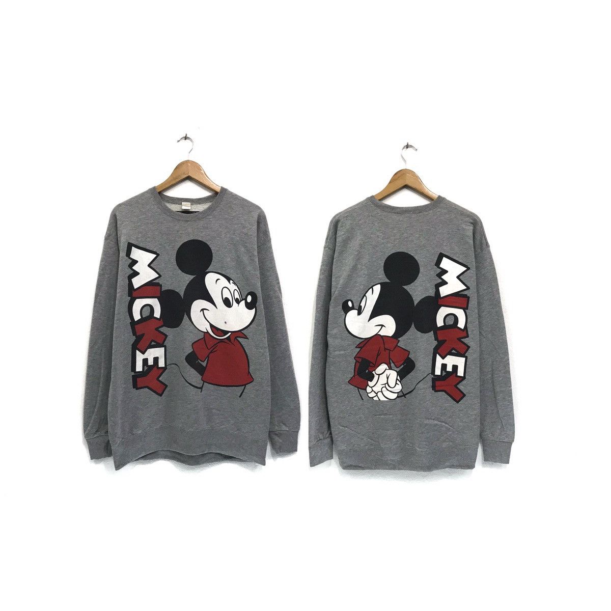 Cartoon Network × Disney × Mickey Mouse Vintage Mickey Mouse Sweatshirt Big Logo Disney Mickey Size US L / EU 52-54 / 3 - 2 Thumbnail