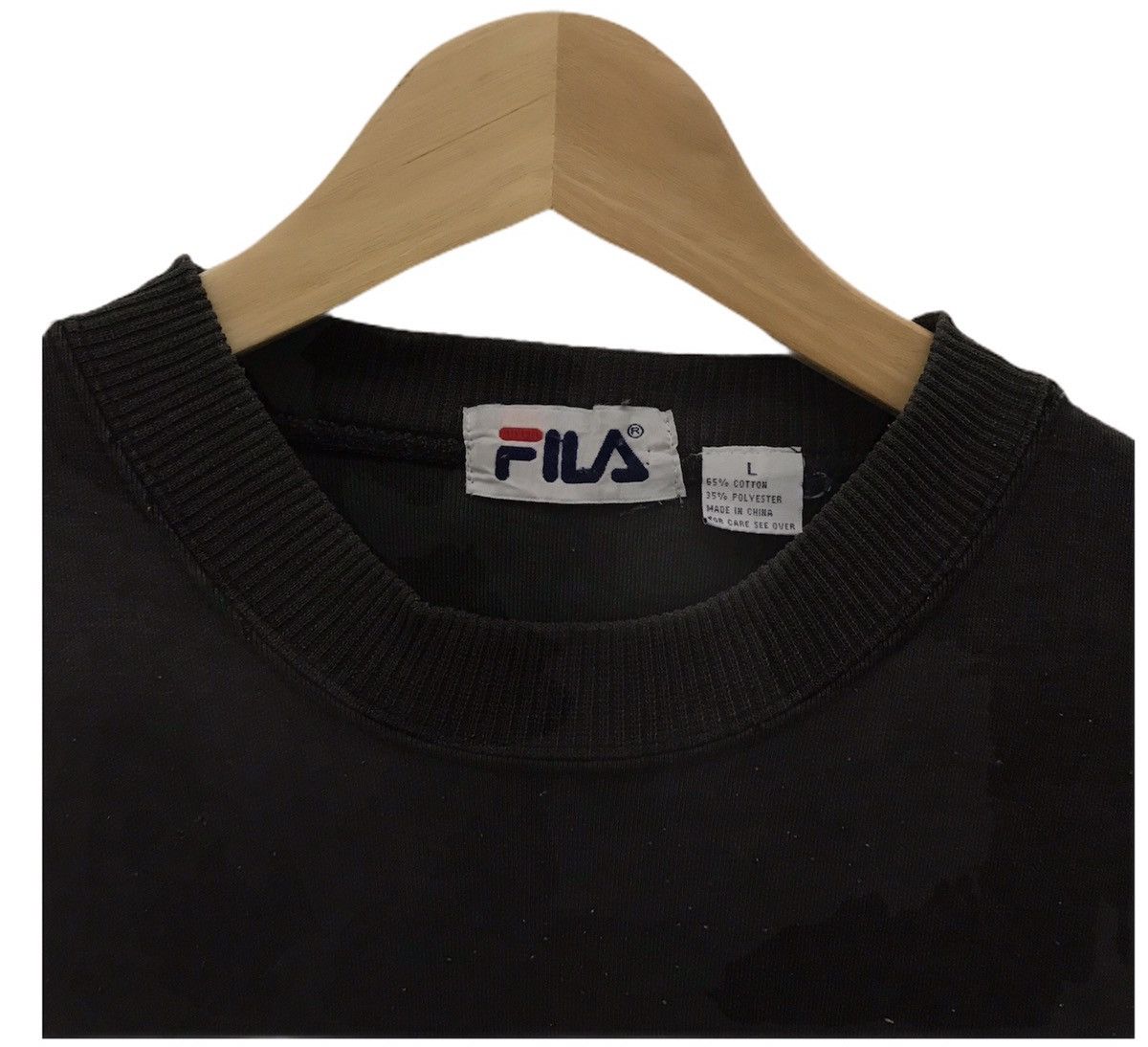 Fila × Vintage Fila sweatshirt Crewneck spellout FILA Sport International Size US L / EU 52-54 / 3 - 3 Thumbnail