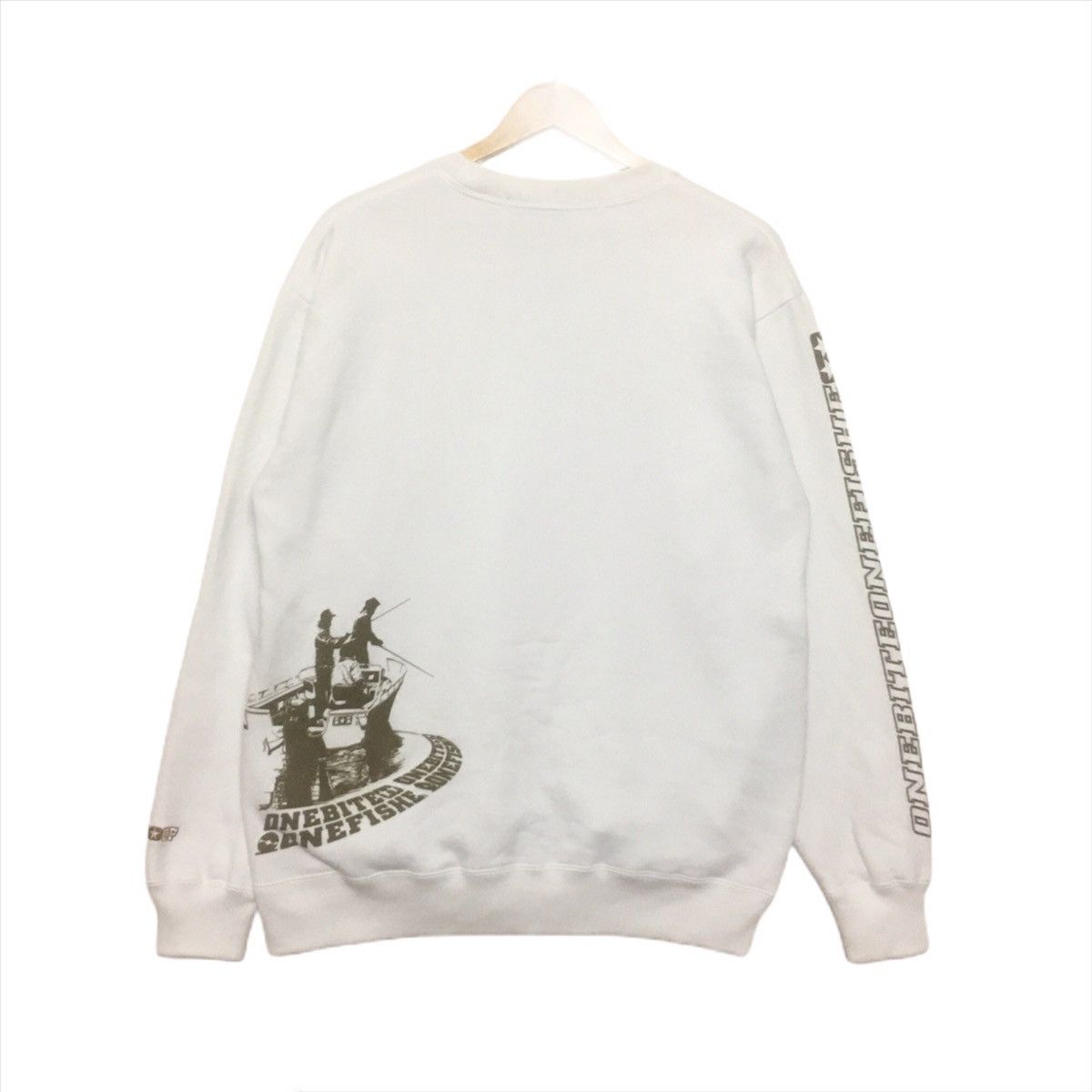 Other Vintage One Bite One Fishe Sweatshirt Crewneck BigLogo Size US M / EU 48-50 / 2 - 1 Thumbnail