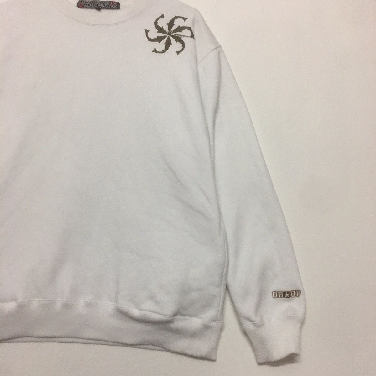 Other Vintage One Bite One Fishe Sweatshirt Crewneck BigLogo Size US M / EU 48-50 / 2 - 3 Thumbnail