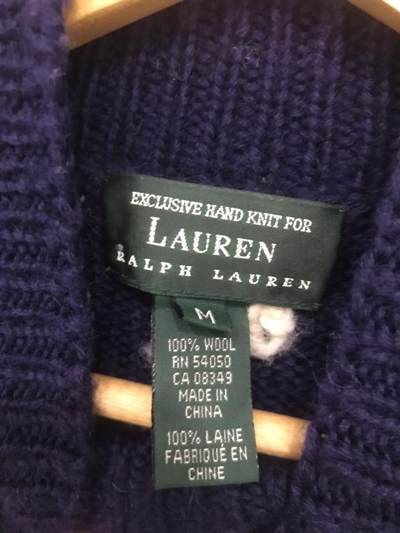 Lauren Ralph Lauren × Ralph Lauren Exclusive Hand Knit for Ralph Lauren Knitwear Size US M / EU 48-50 / 2 - 3 Thumbnail