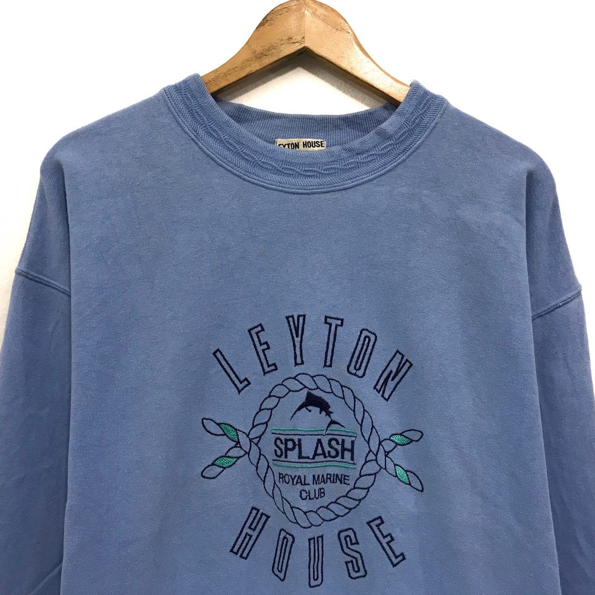 Sports Specialties Vintage Leyton House Sweatshirt Embroidery Biglogo Size US M / EU 48-50 / 2 - 2 Thumbnail