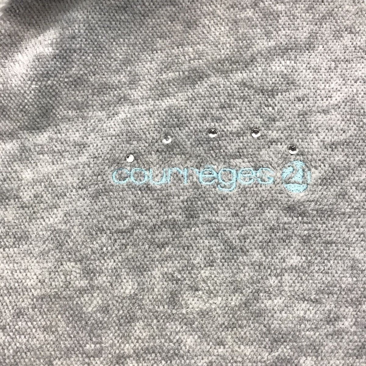 Courreges × Vintage Courreges Paris Hoodie Sweatshirt Fullzip Courreges Paris Size S / US 4 / IT 40 - 3 Thumbnail