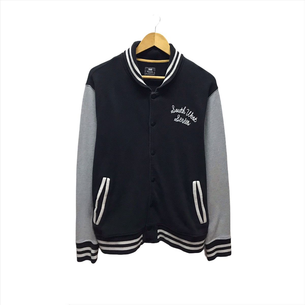 Beams Plus × Japanese Brand Vintage Beams Heart Varsity Jacket Beams Size US M / EU 48-50 / 2 - 1 Thumbnail