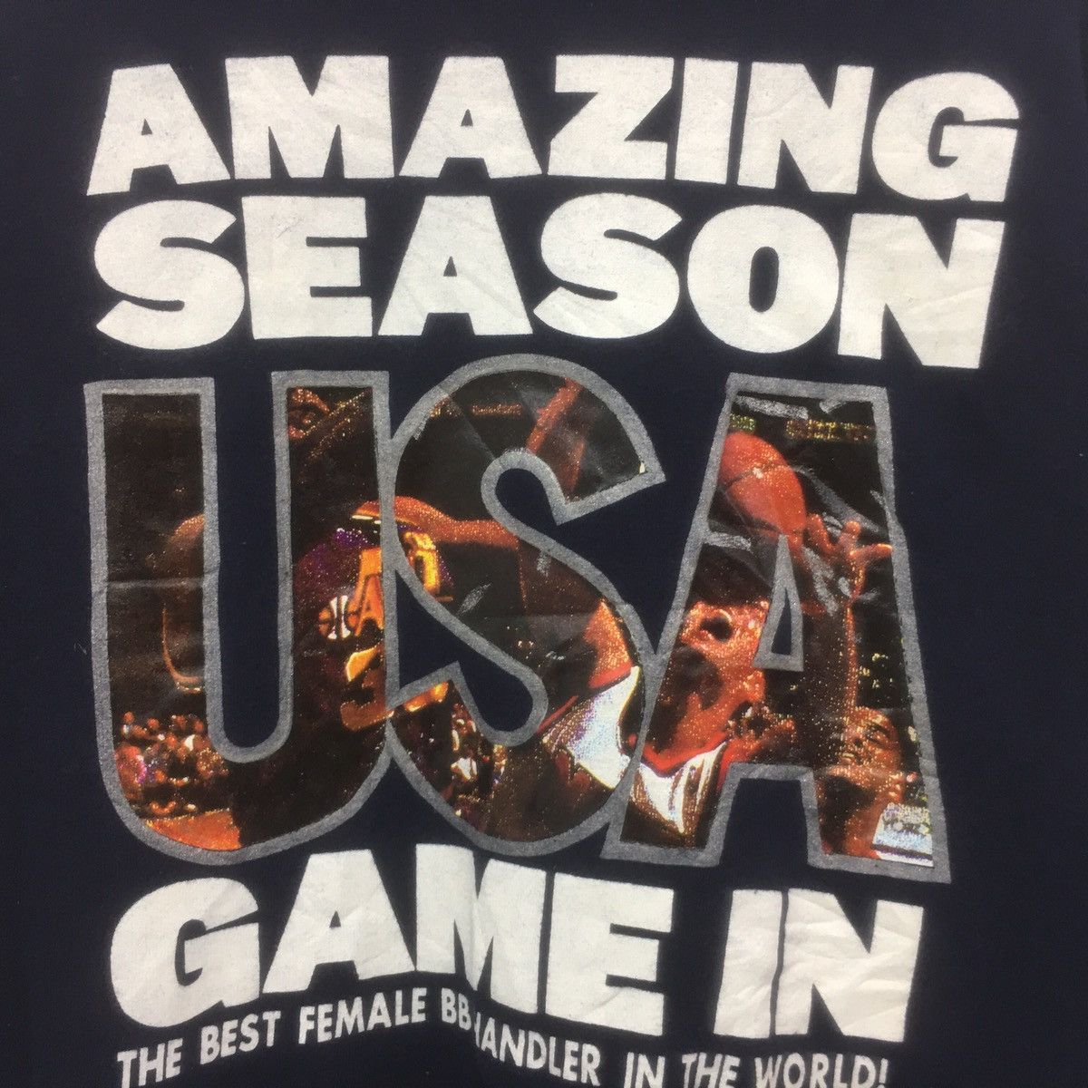 NBA × Sports Specialties × Vintage Vintage Game In USA Sweatshirt Crewneck Big Logo Spellout Size US M / EU 48-50 / 2 - 2 Thumbnail